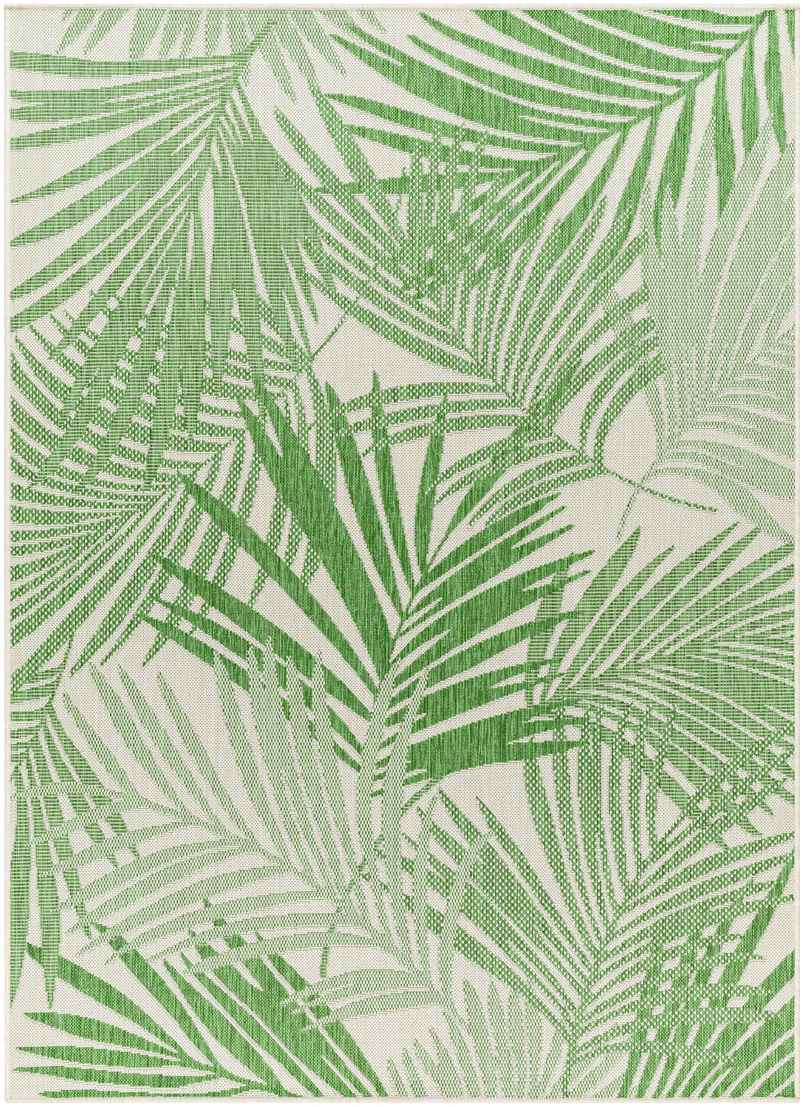 Tapis d'Extérieur/Intérieur Vert/Ivoire 160x213