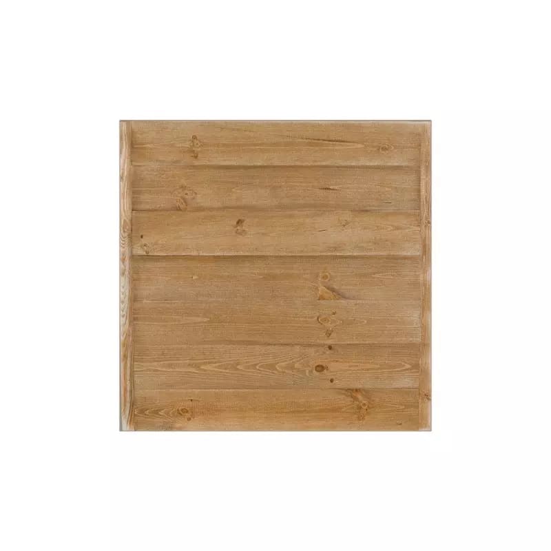 Plateau de table carré L70 cm bois massif