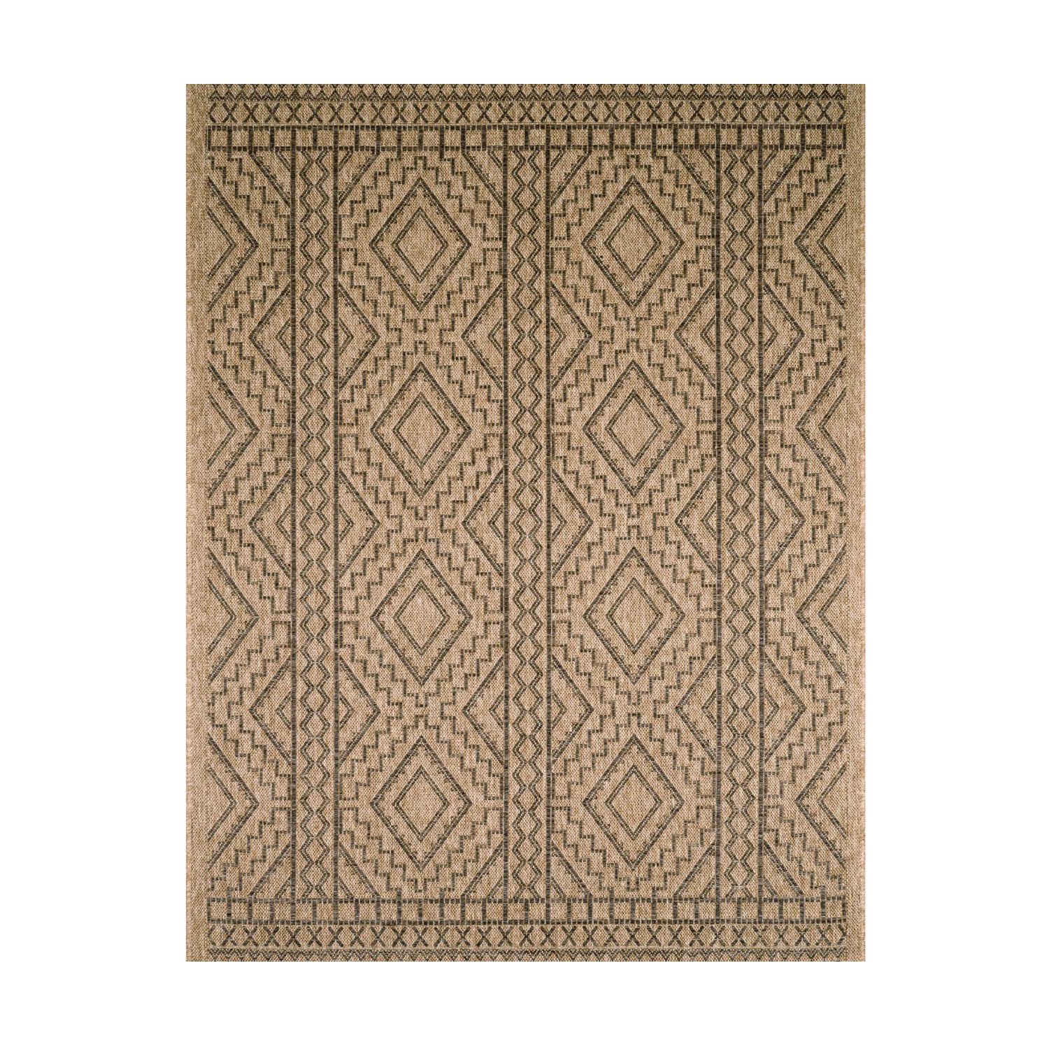 Tapis intérieur et extérieur naturel 60x90cm