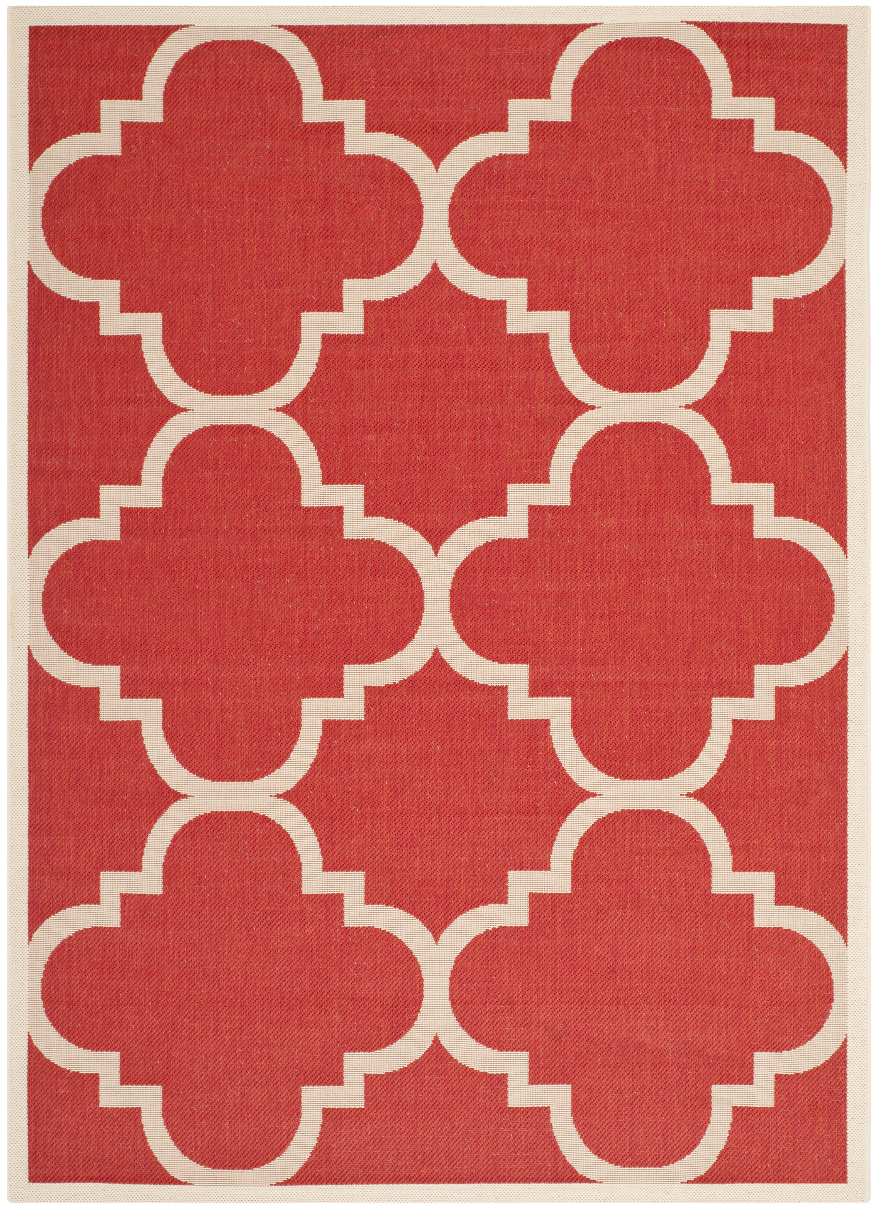 Tapis d'intérieur/extérieur Rouge 160 X 230