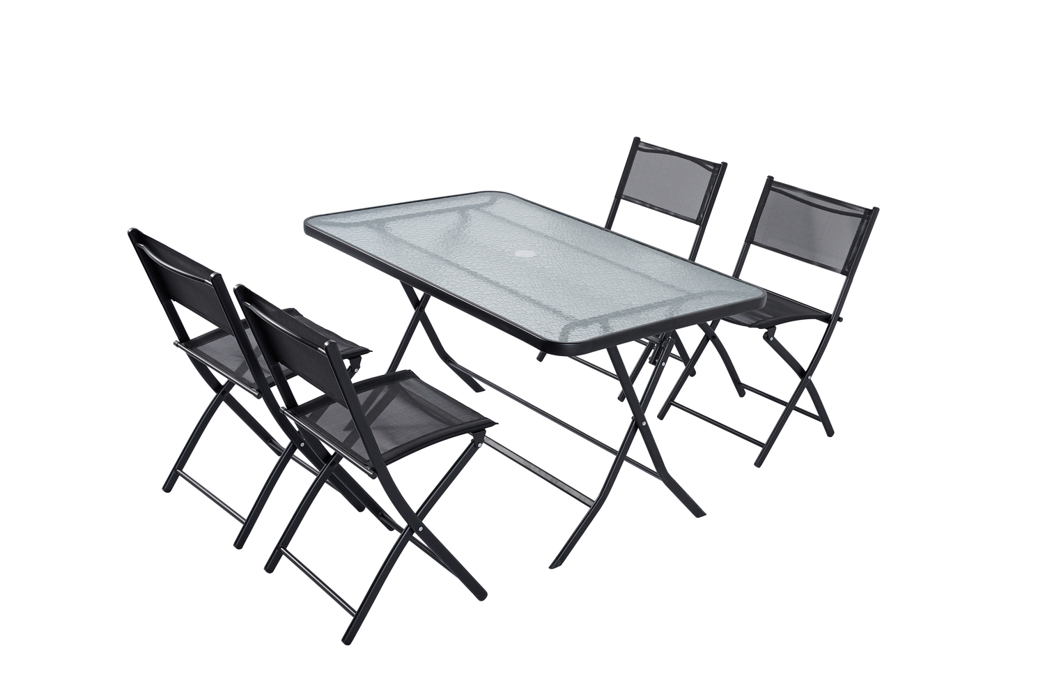 Table de jardin et 4 chaises