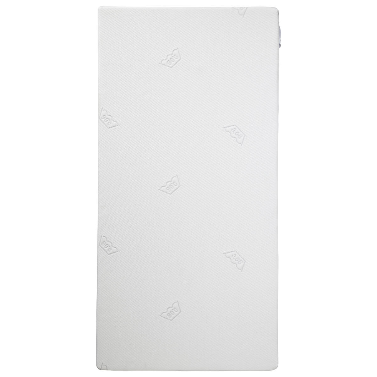 matelas lit bébé blanc en polyester 60x120 cm