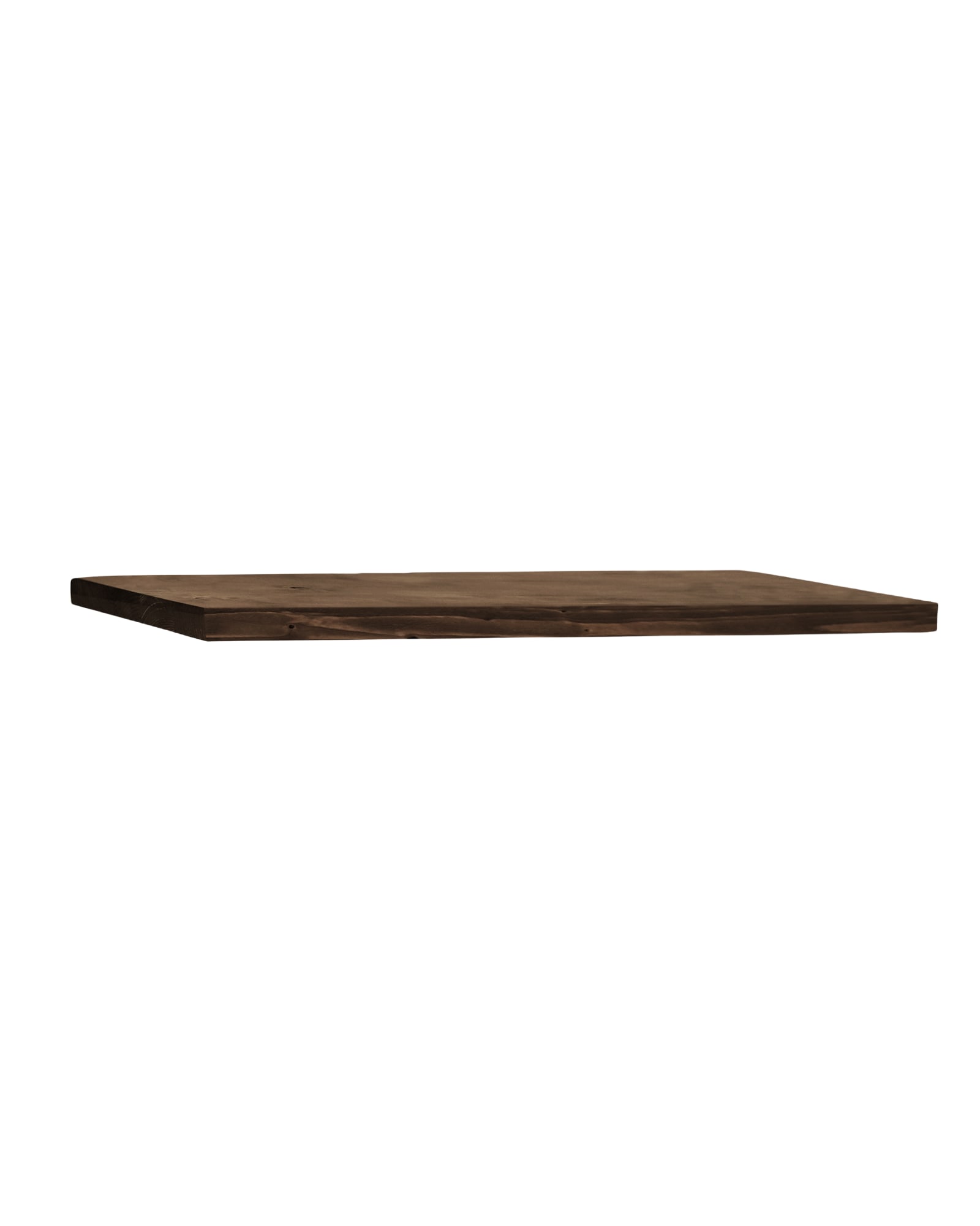 Étagère flottante en bois de sapin marron 160×3,2cm