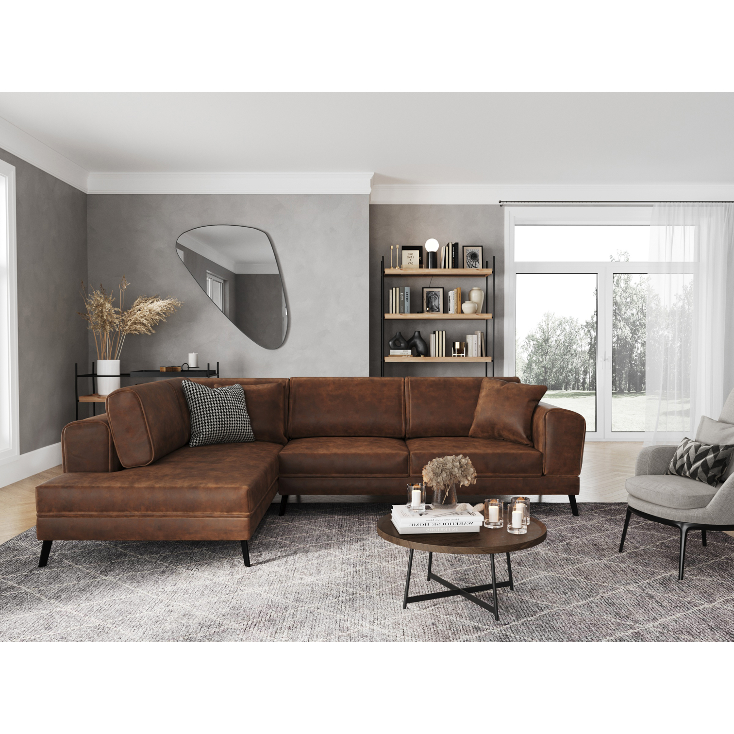 india - Canapé convertible Marron - Vue supplémentaire 2