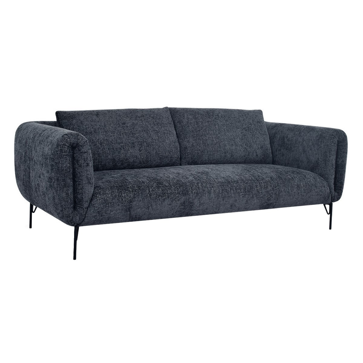 abysse - Canapé velours Gris - Vue supplémentaire 1