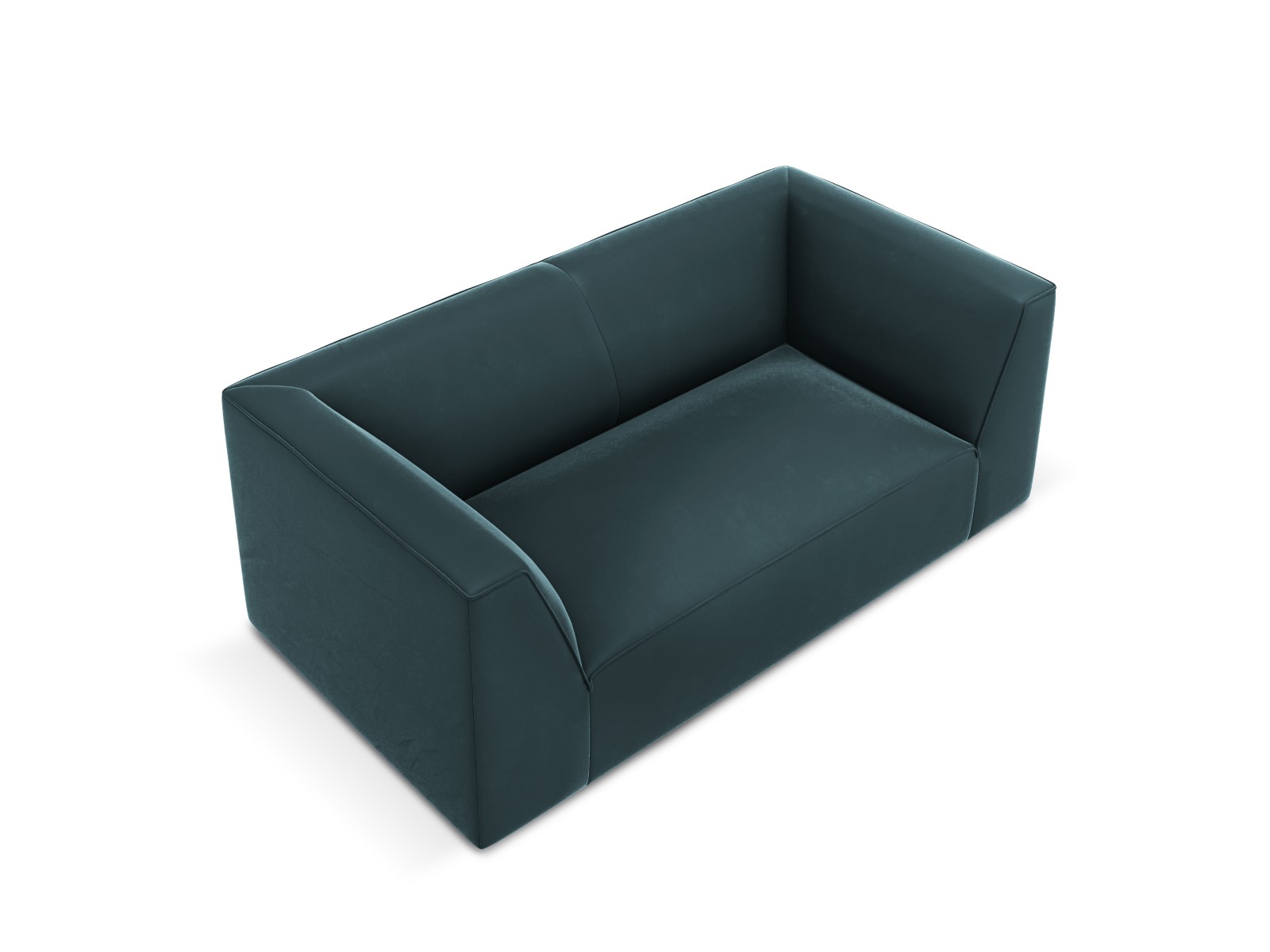 Charles - Canapé velours Bleu - Vue supplémentaire 2