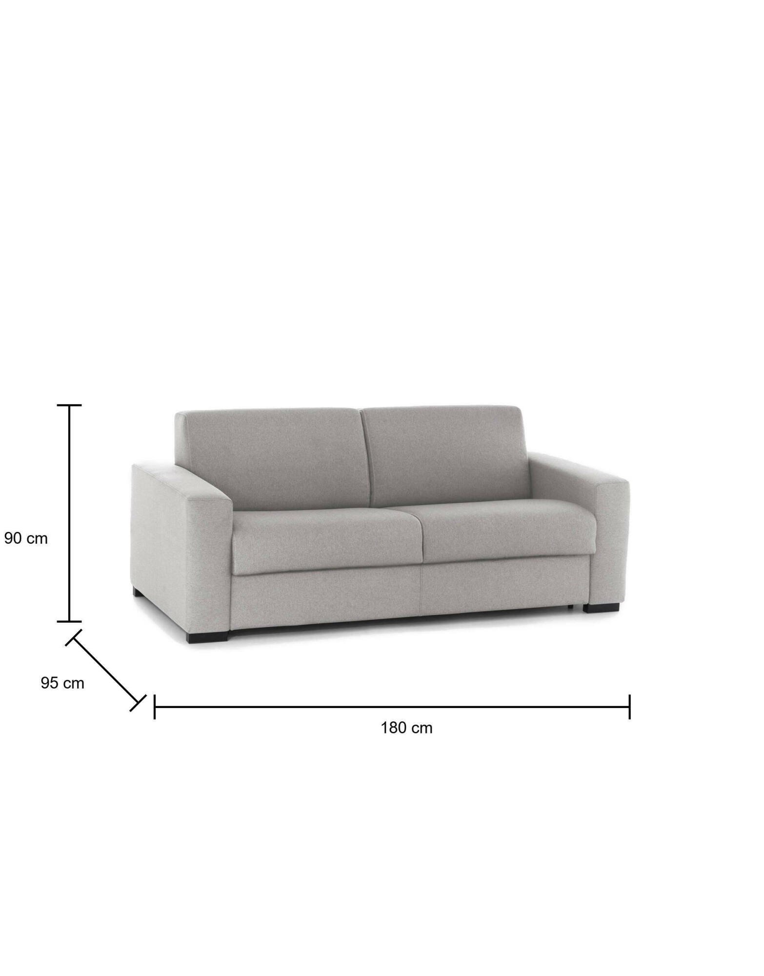 akito - Canapé convertible Gris - Vue supplémentaire 2