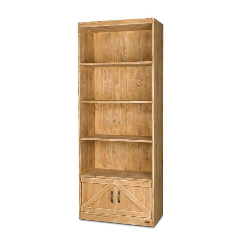 Étagère 4 niveaux et rangement  bois massif