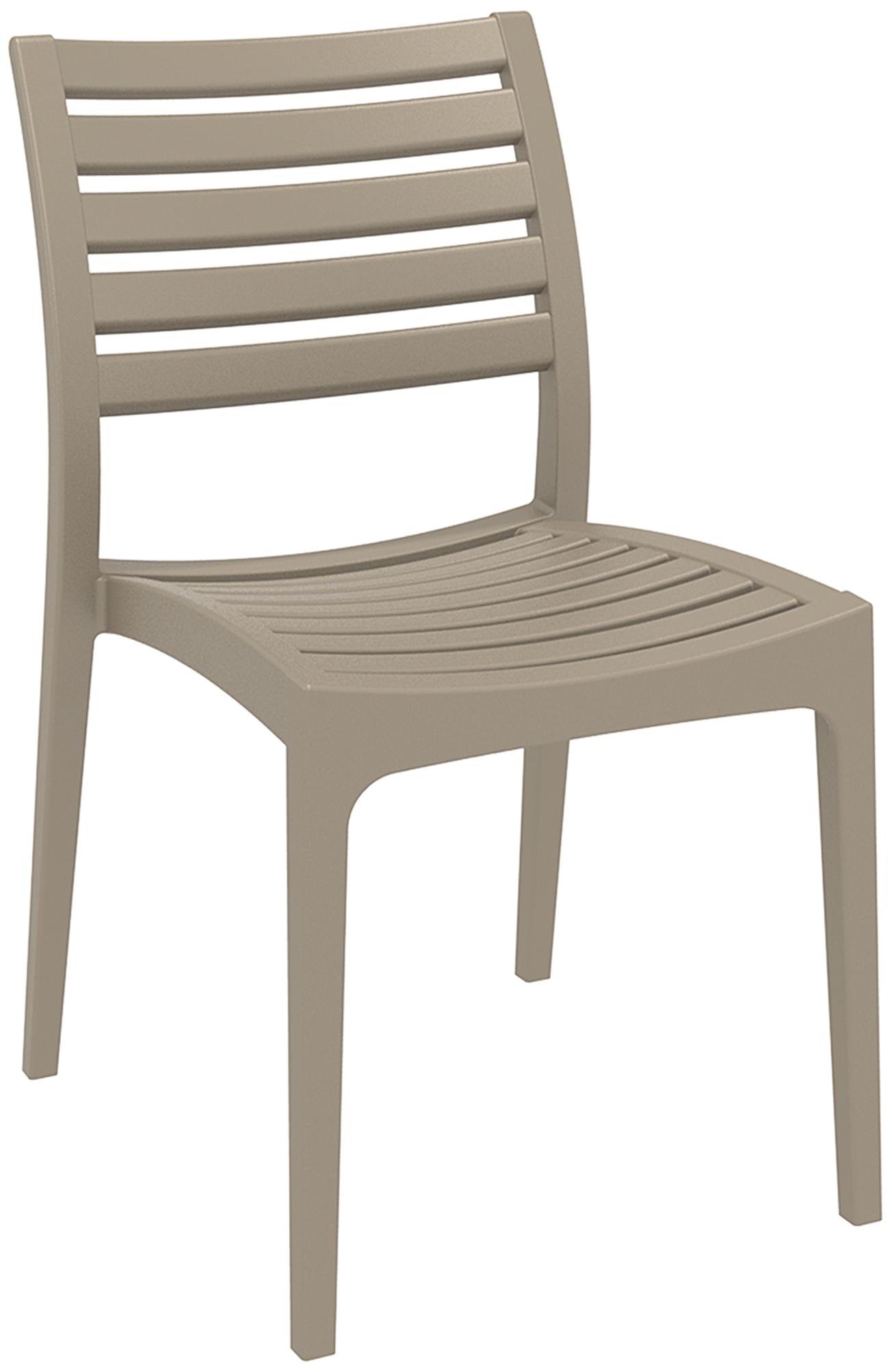 Chaises de jardin Empilable en plastique Boue