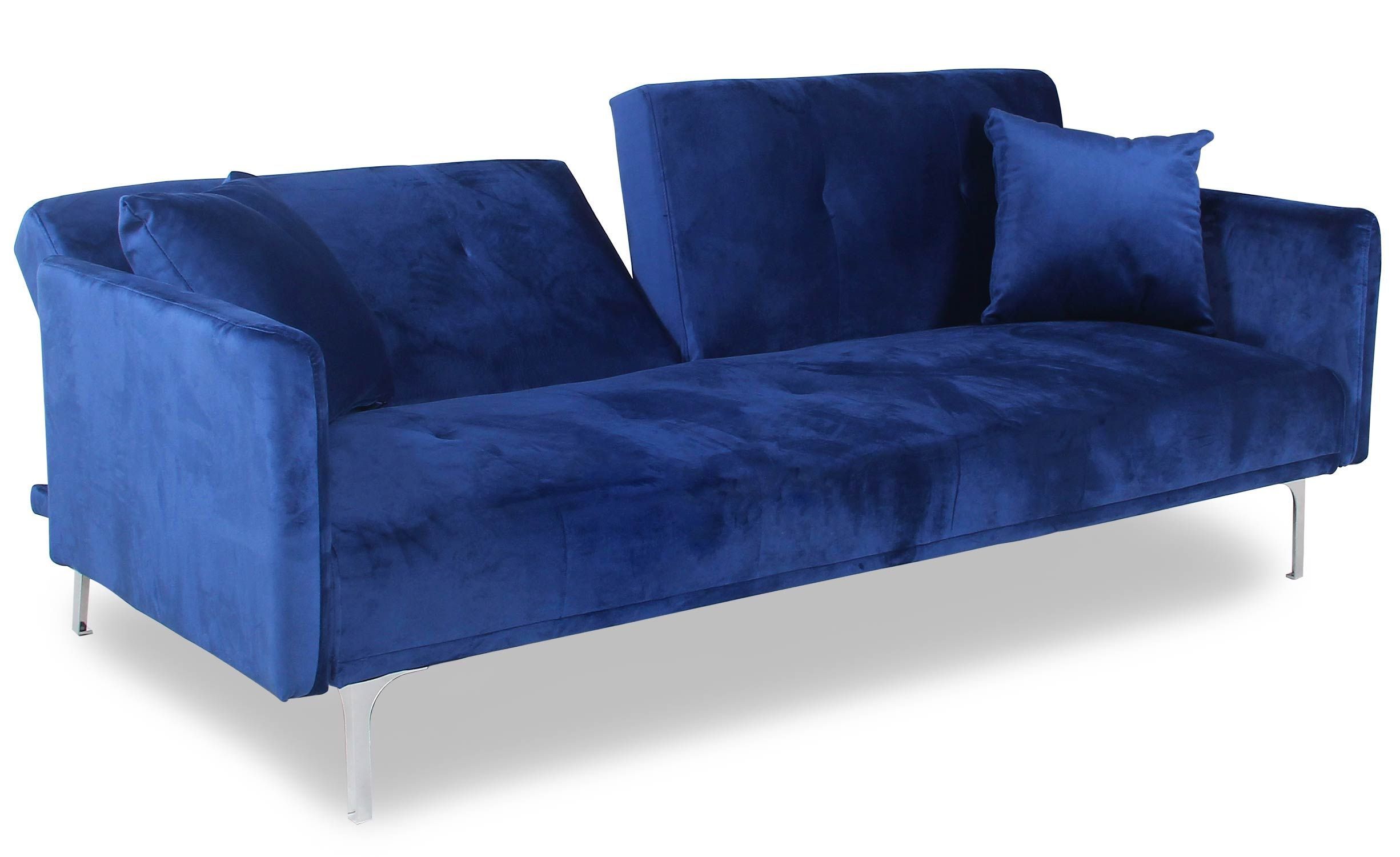 carla - Canapé velours Bleu - Vue supplémentaire 2