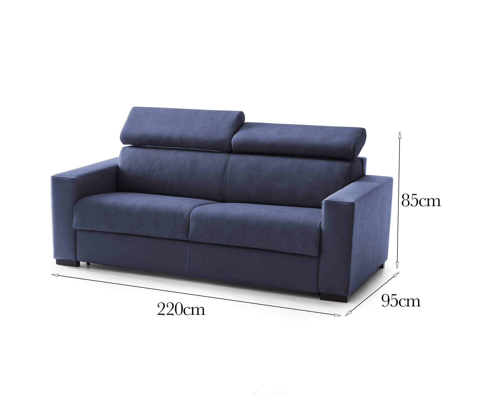 matrice - Canapé relax Bleu - Vue supplémentaire 2