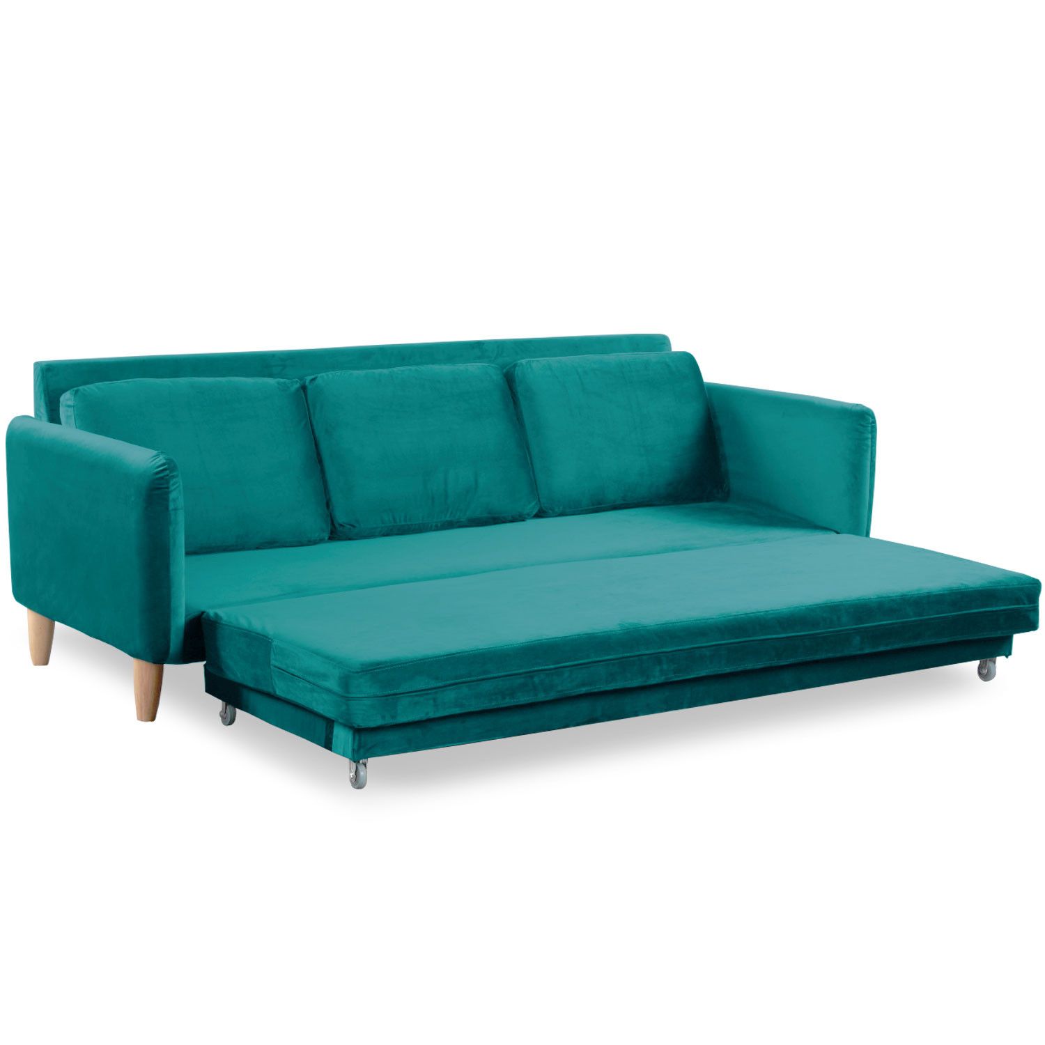 flixo - Canapé convertible Vert - Vue supplémentaire 2
