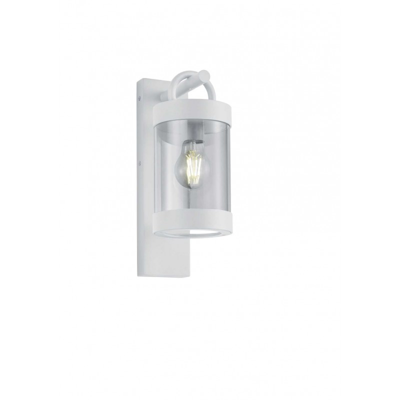 Luminaires de jardin en métal blanc