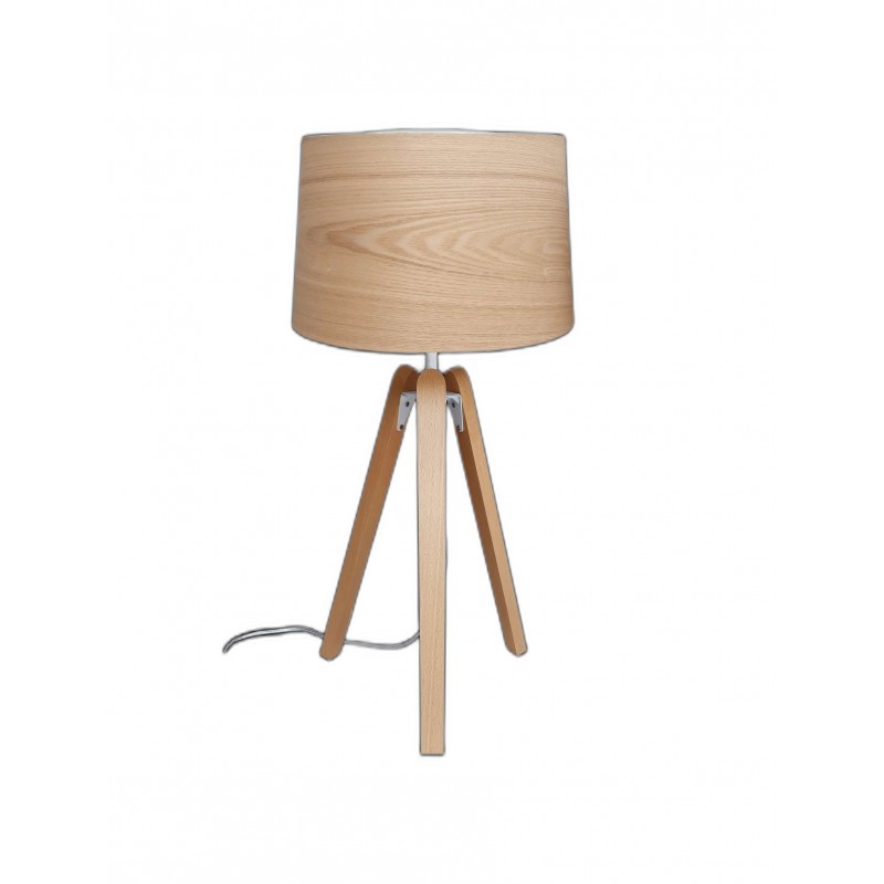 lampe design en bois bois