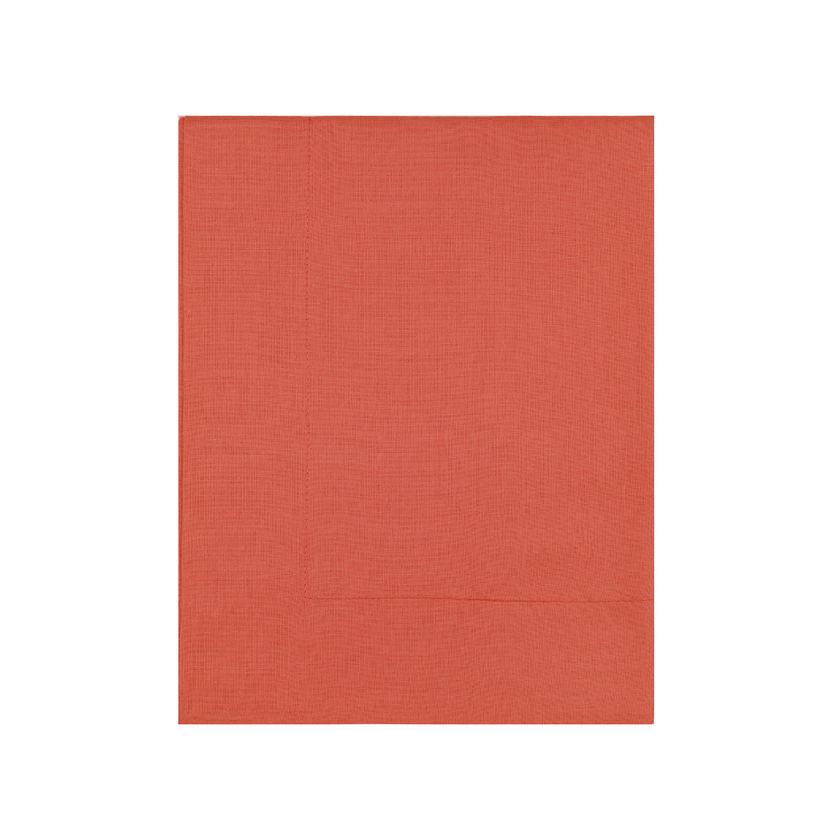 taie de traversin en 100% coton orange 43x135 cm