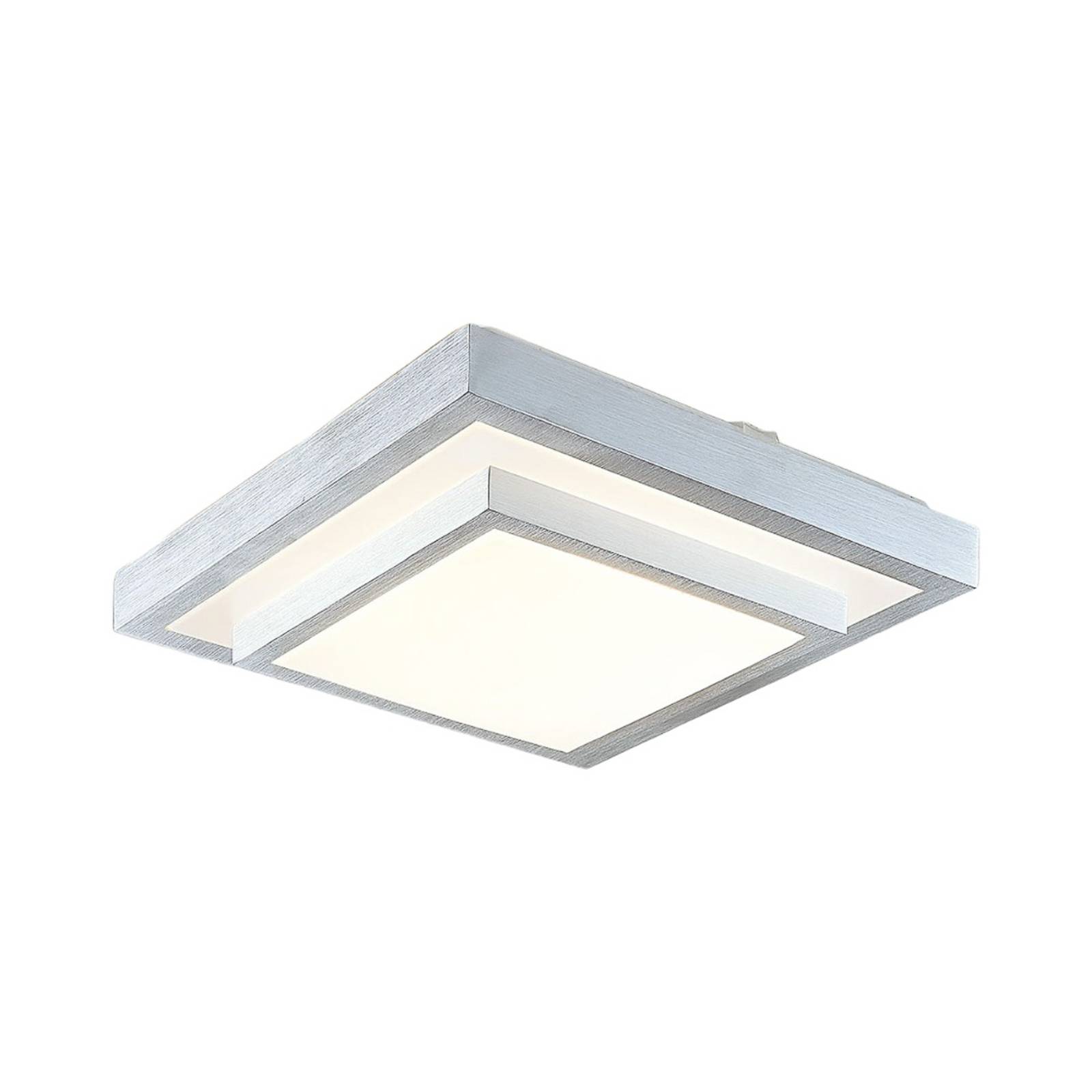 Plafonnier LED en Métal Gris