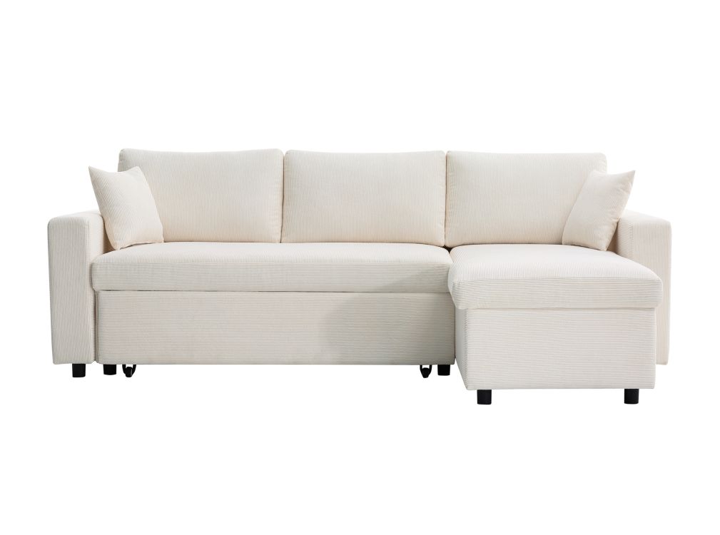 Canapé d'angle Velours Moderne Confort Promotion