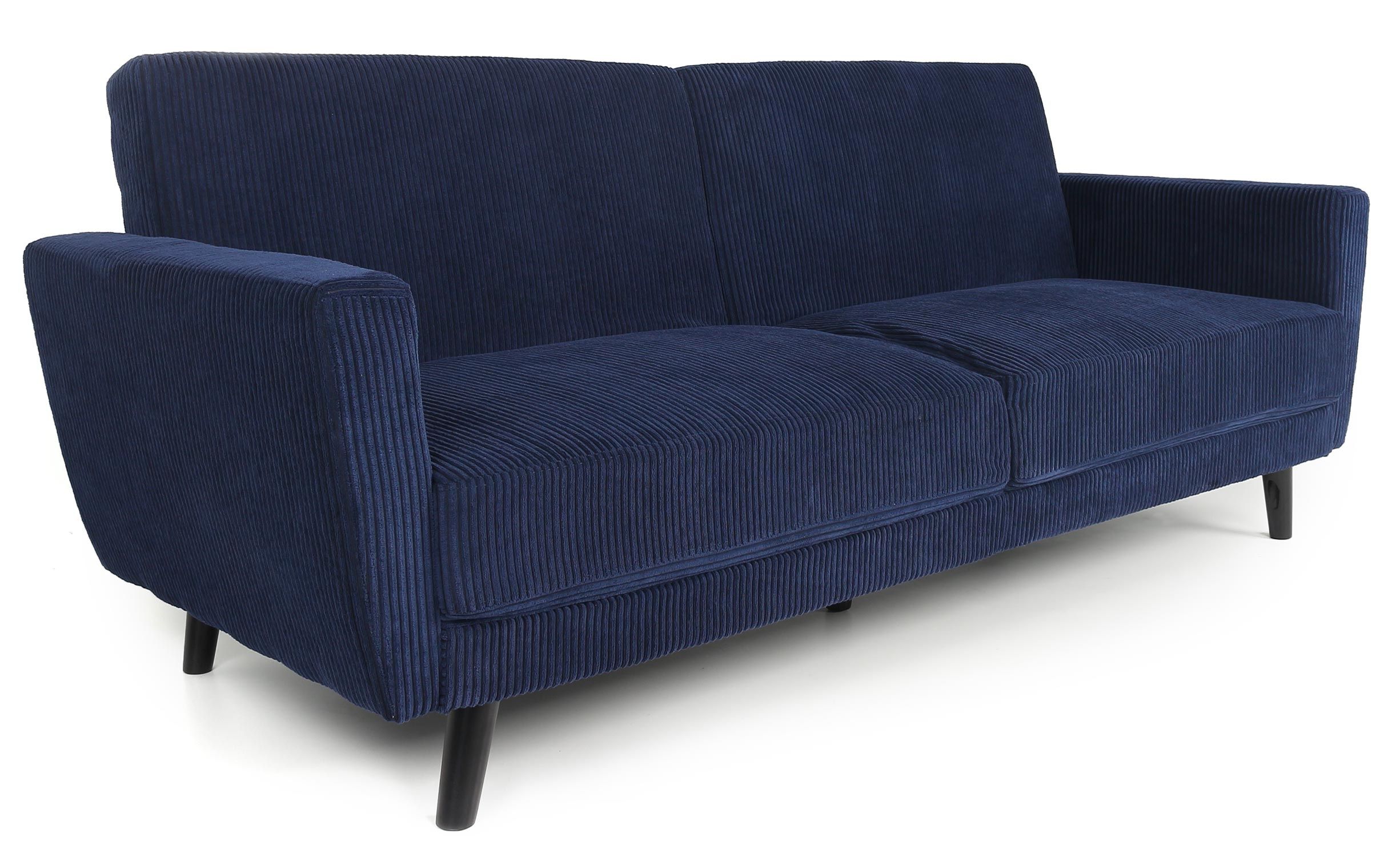 refresha - Canapé convertible velours Bleu - Vue supplémentaire 1