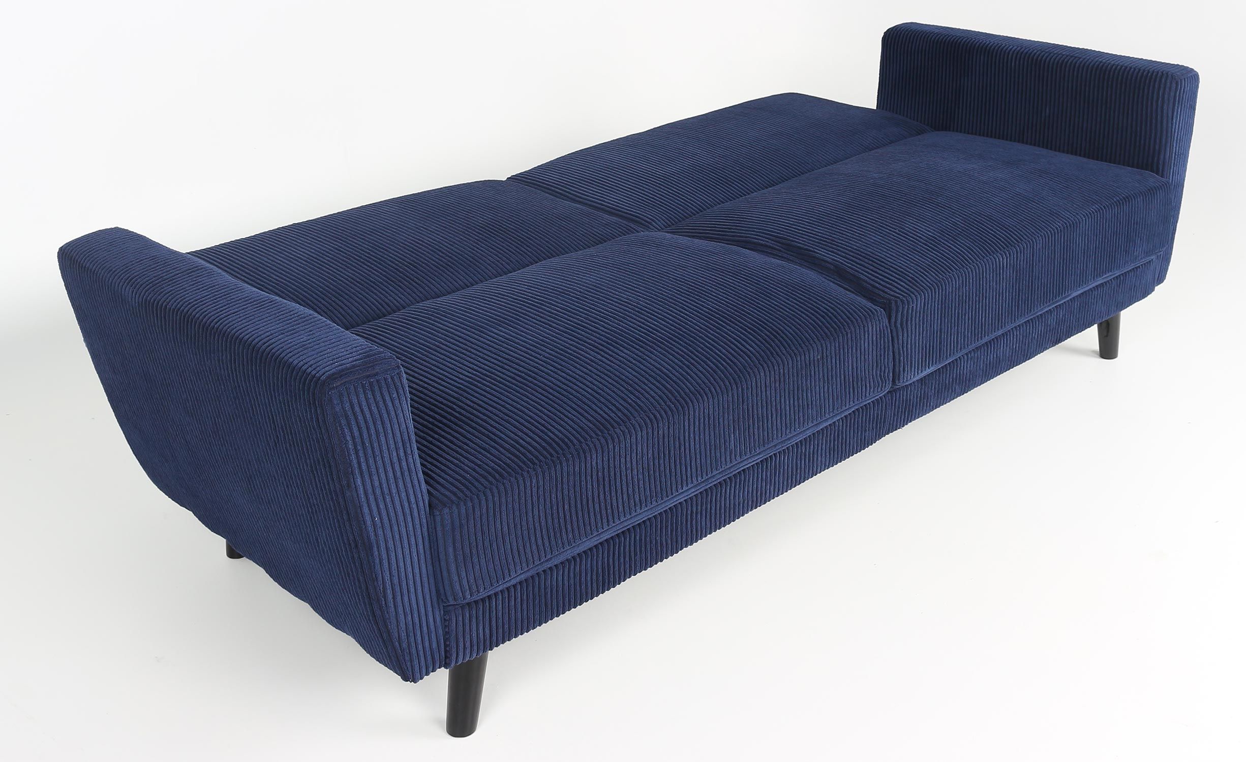 refresha - Canapé convertible velours Bleu - Vue supplémentaire 2