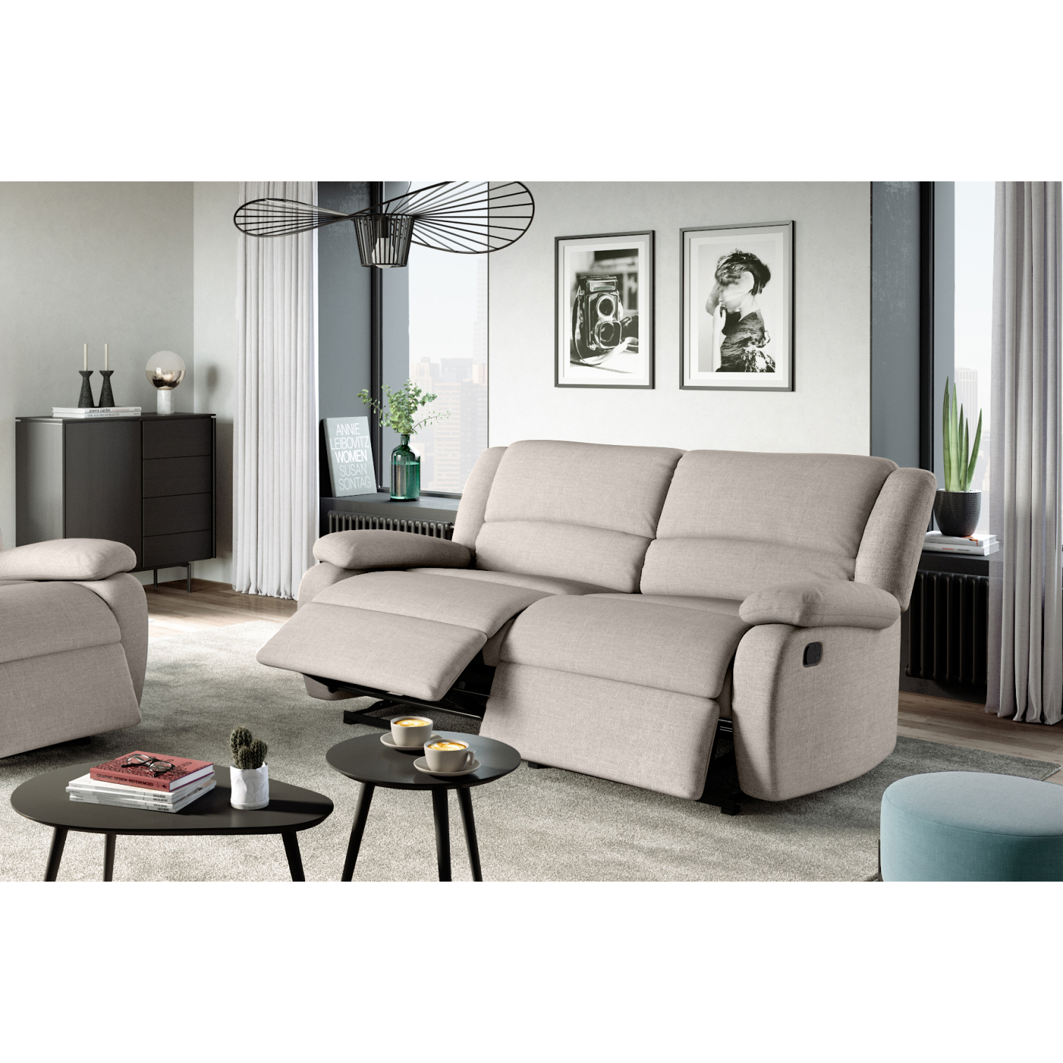 relaxxo - Canapé Beige - Vue supplémentaire 2