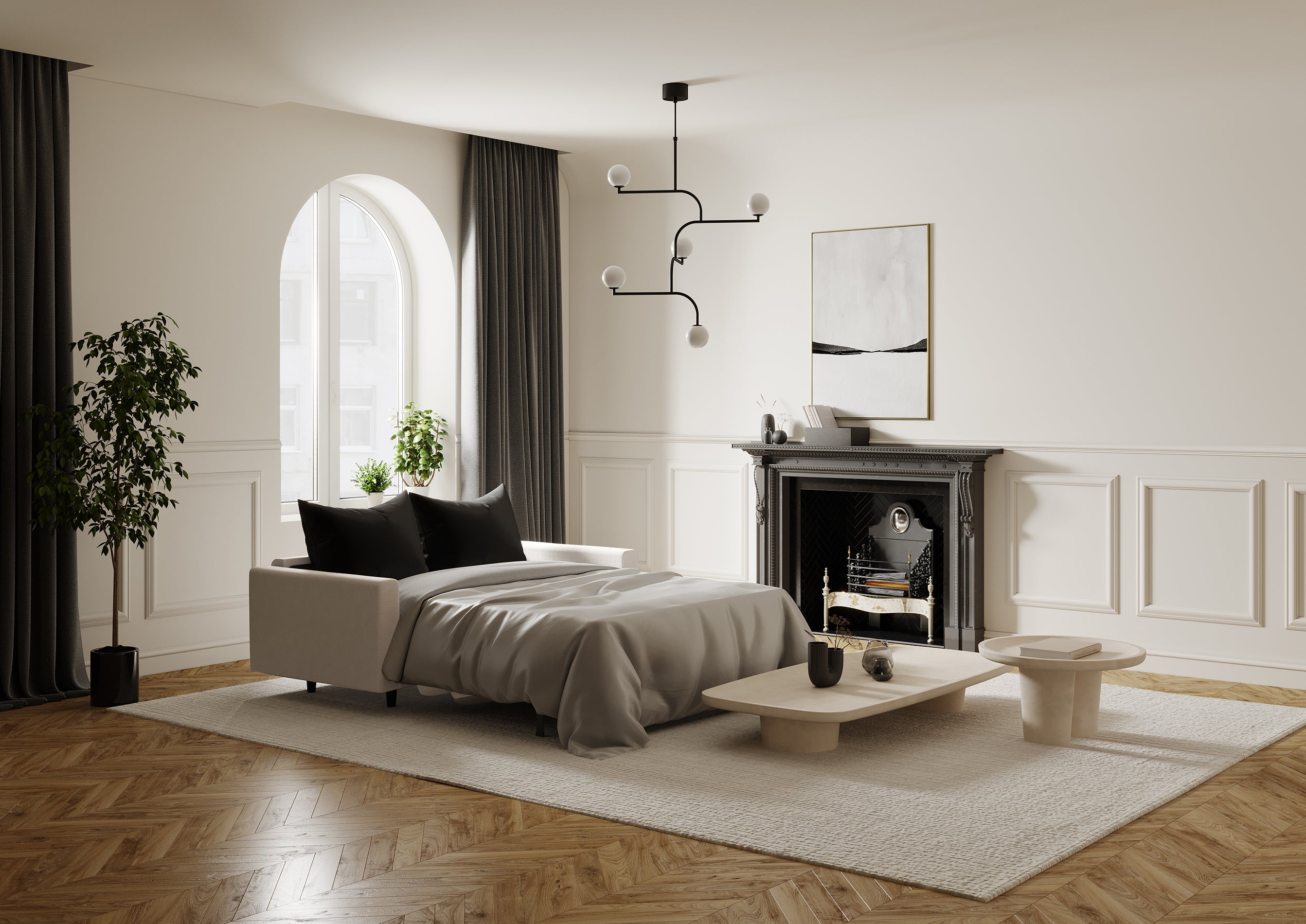 hailie - Canapé Beige - Vue supplémentaire 2