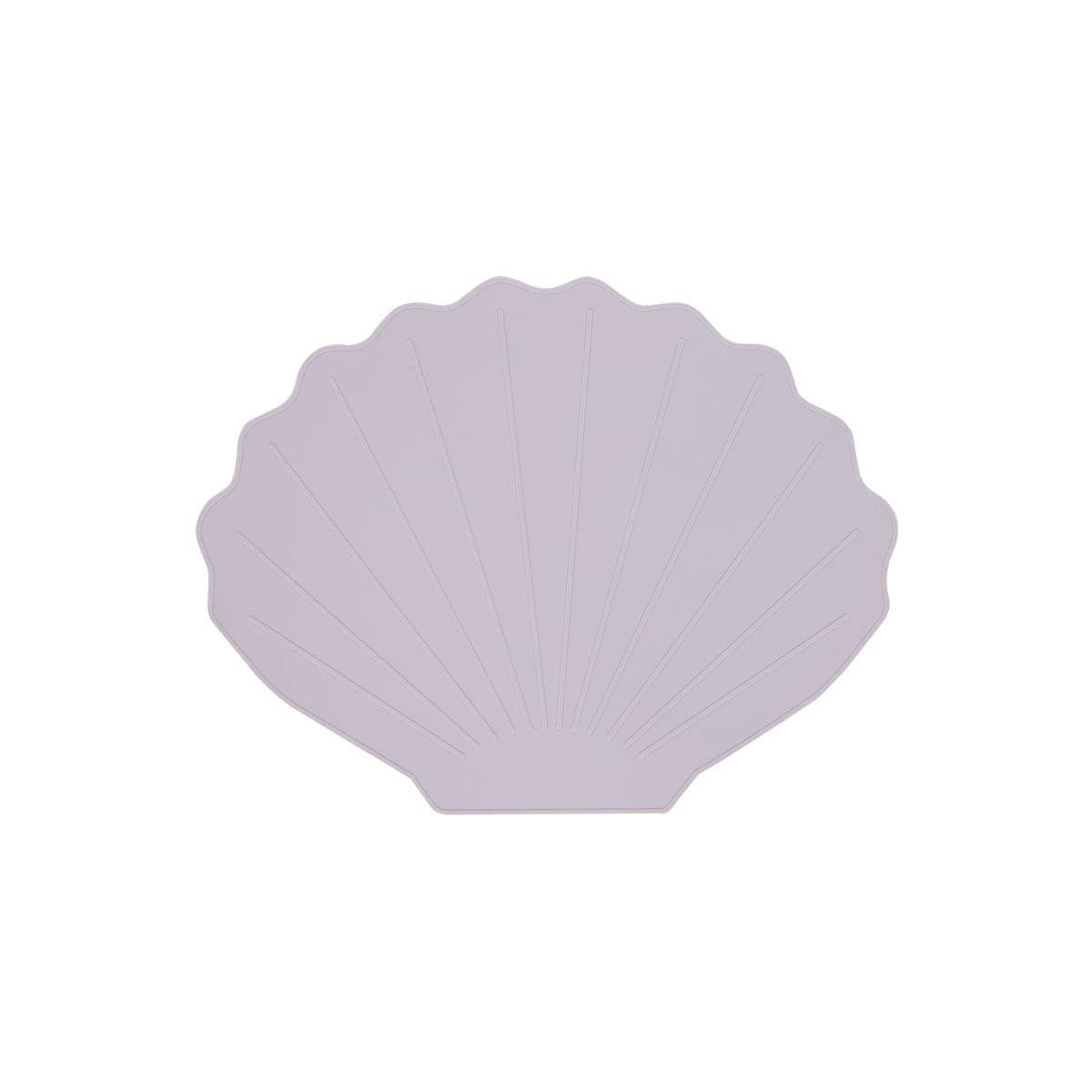 dessous de table violet en silicone h0,2x43,5x34cm