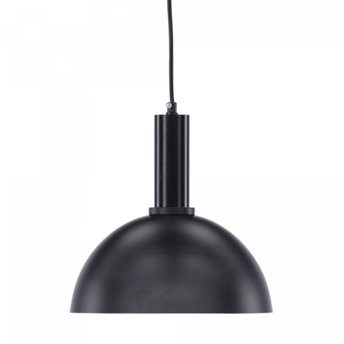 suspension minimaliste en métal noir