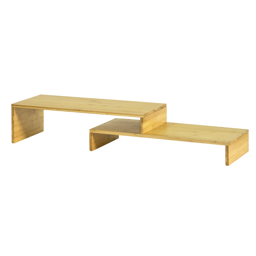 Support d&rsquo;écran en bambou