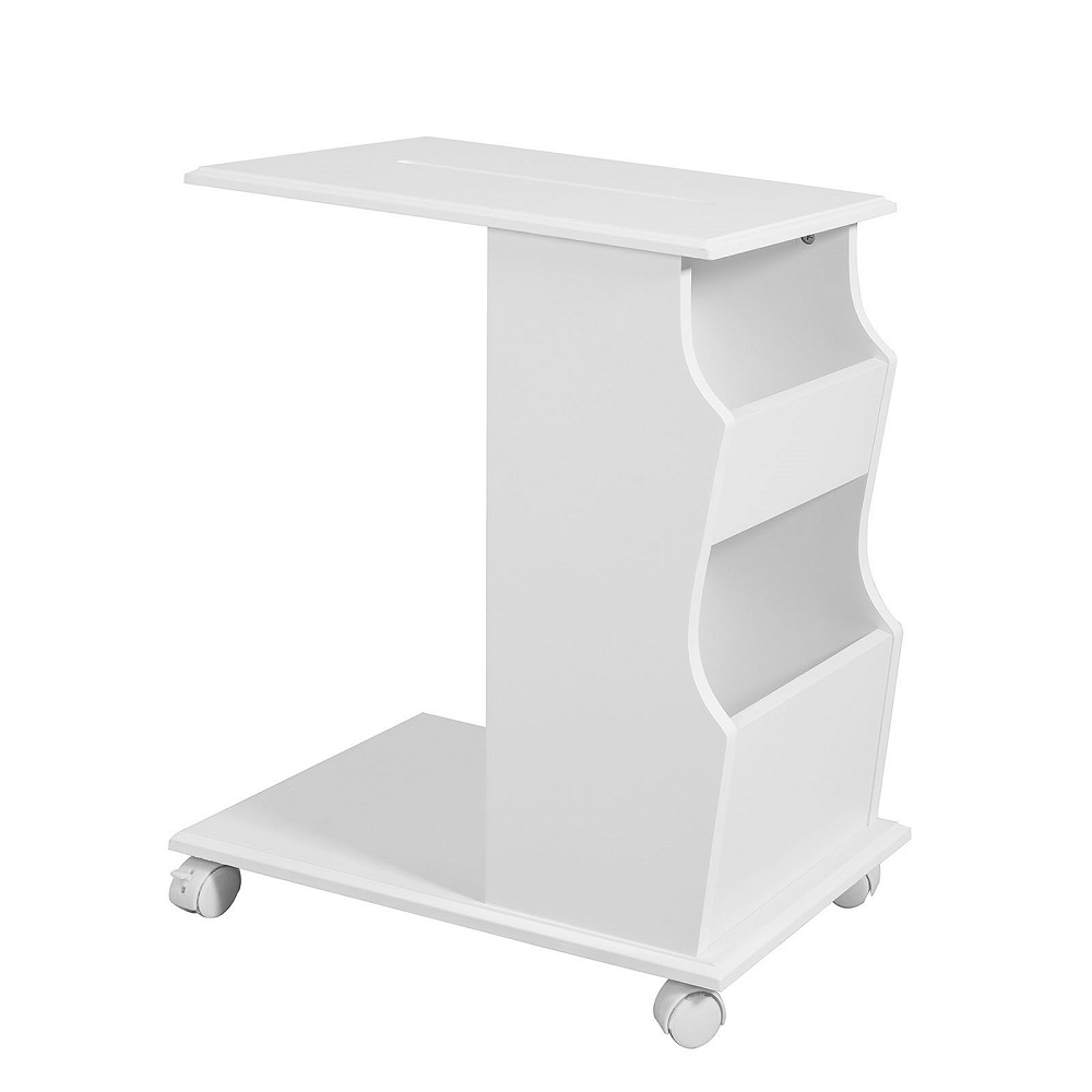 Table d’Appoint effet bois blanc