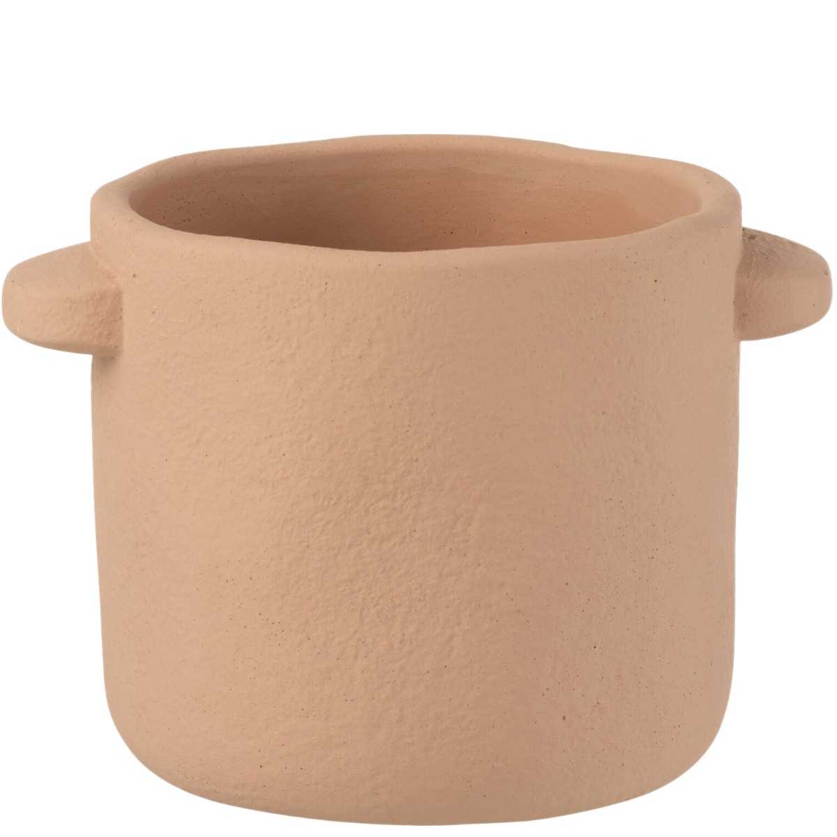 Cache pot en ciment Beige