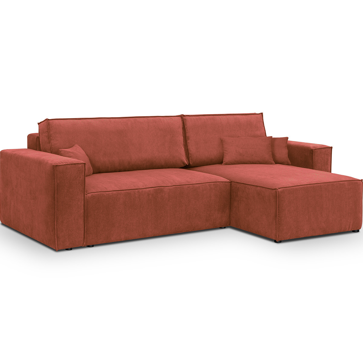 livia-new - Canapé convertible Rose - Vue supplémentaire 2