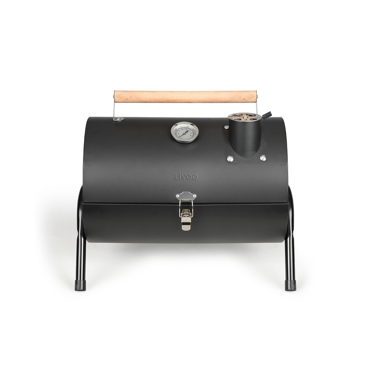 Barbecue fumoir portable Noir