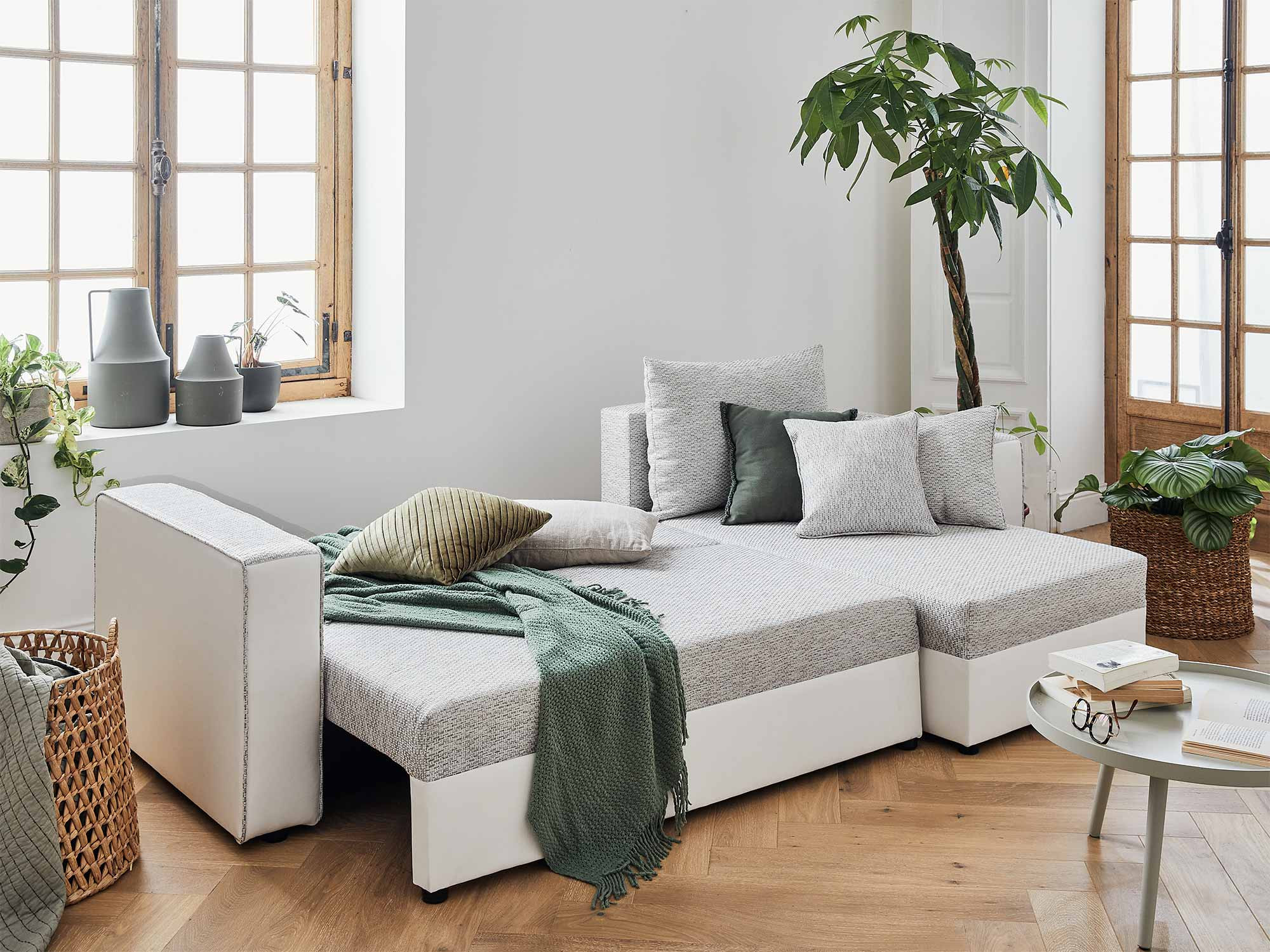 Canapé convertible Gris - Vue supplémentaire 2