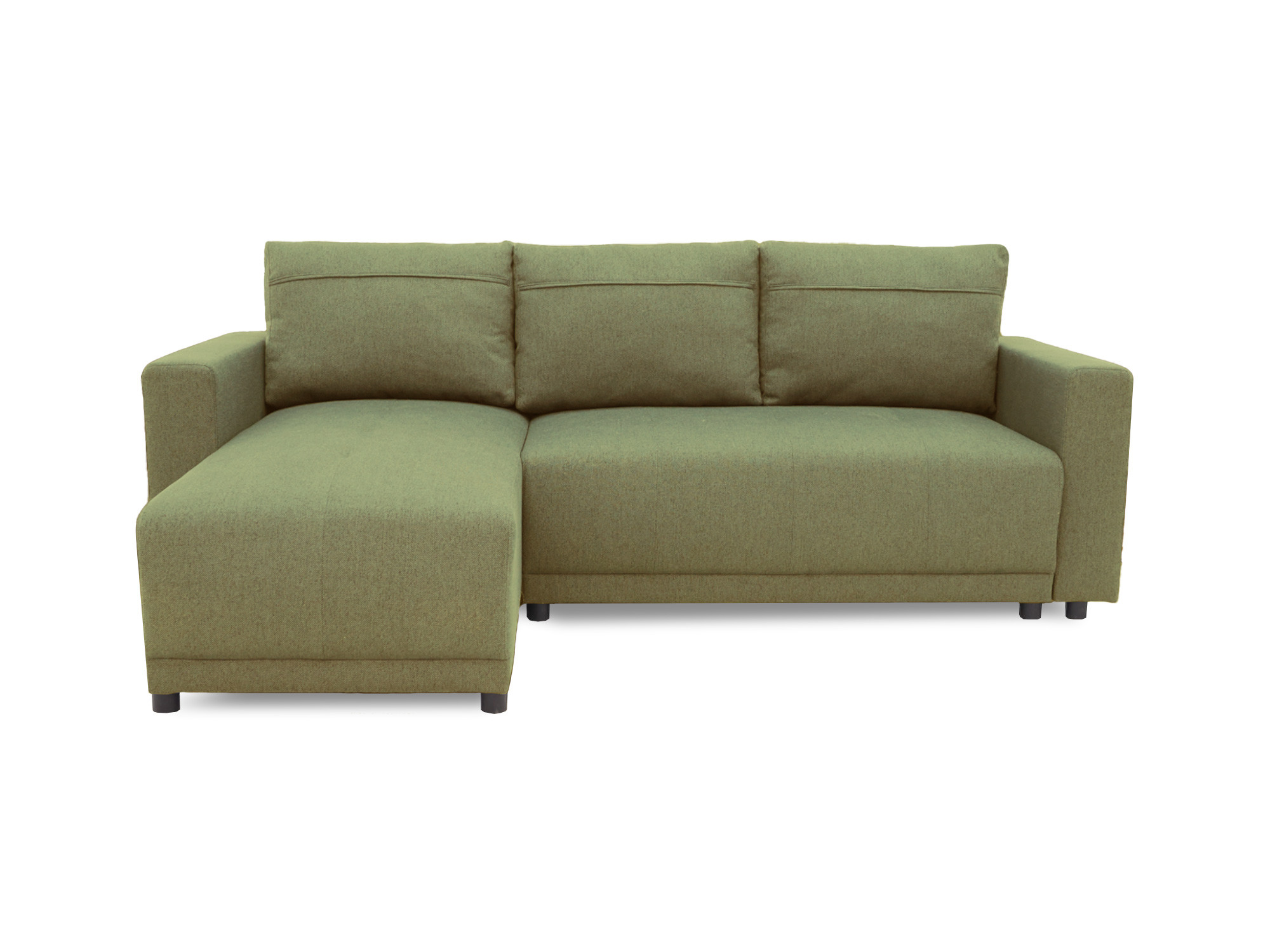 Canapé d'angle 7 places Tissu Moderne Confort