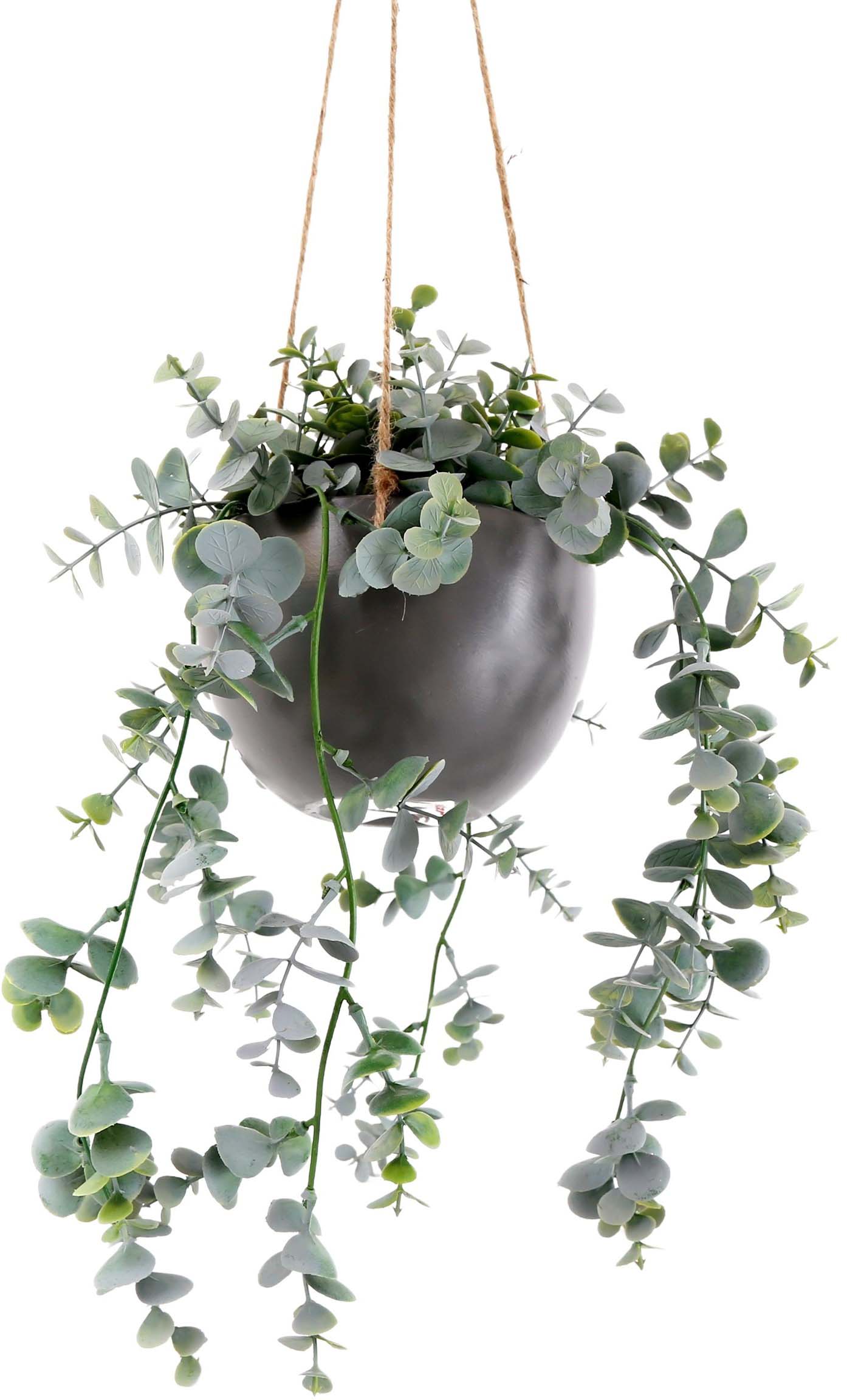 Eucalyptus artificiel avec suspension en céramique