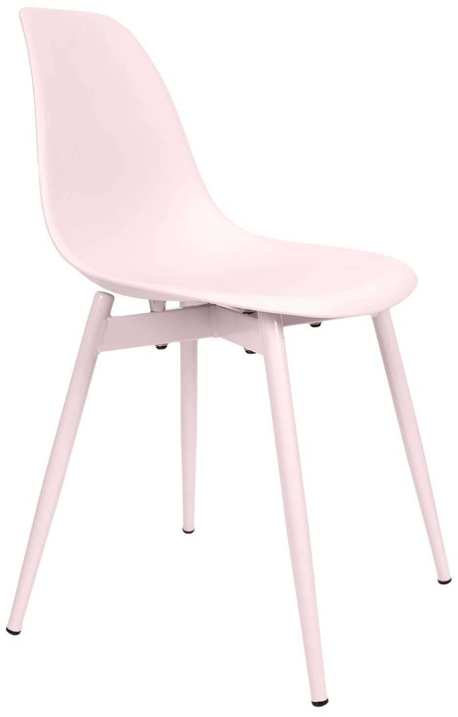 chaise pour enfant pieds en métal lina rose