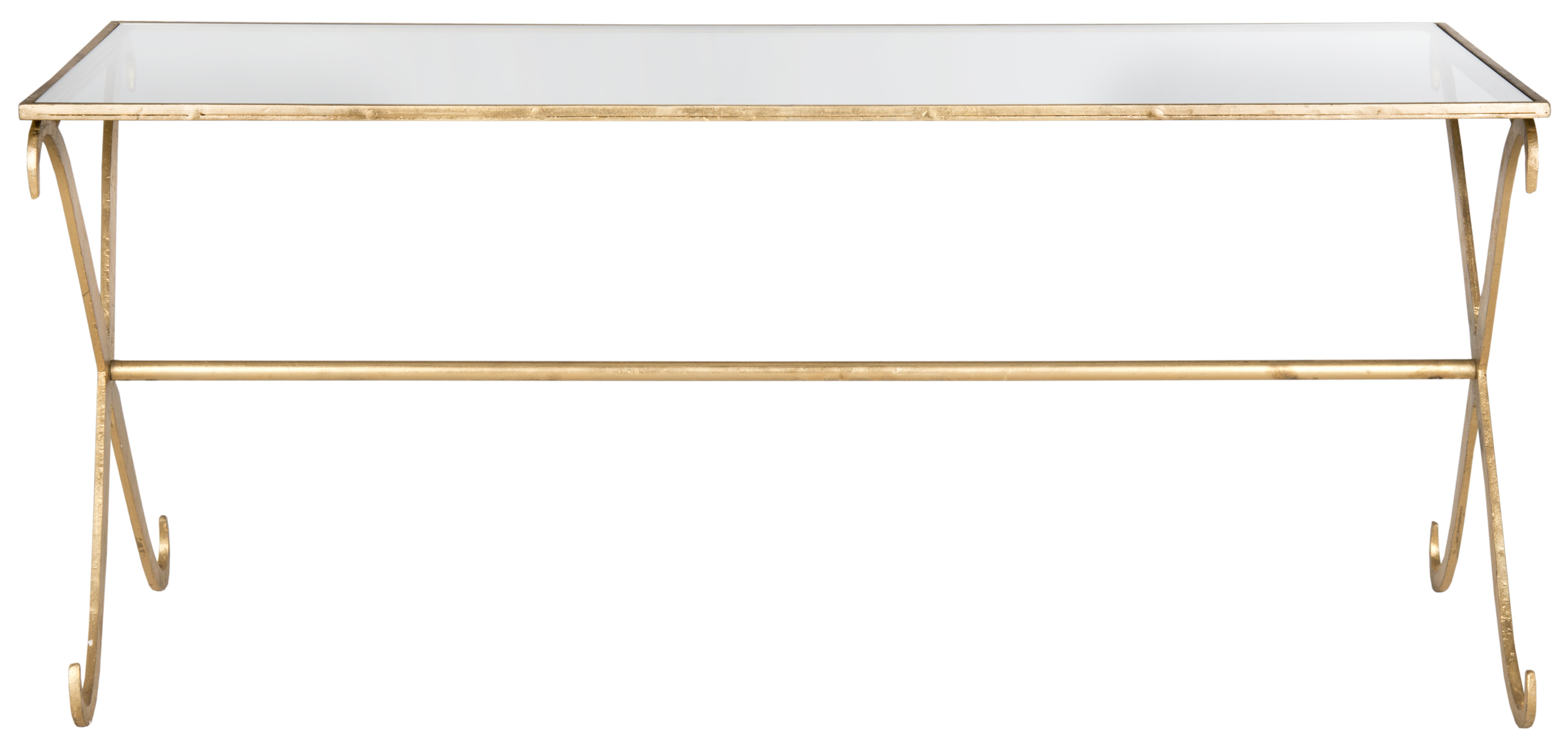 Table a cocktail en Fer/verre Or