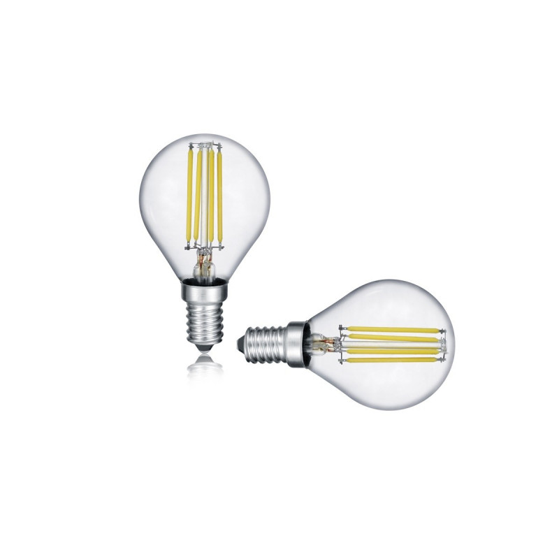 Ampoule en verre transparent
