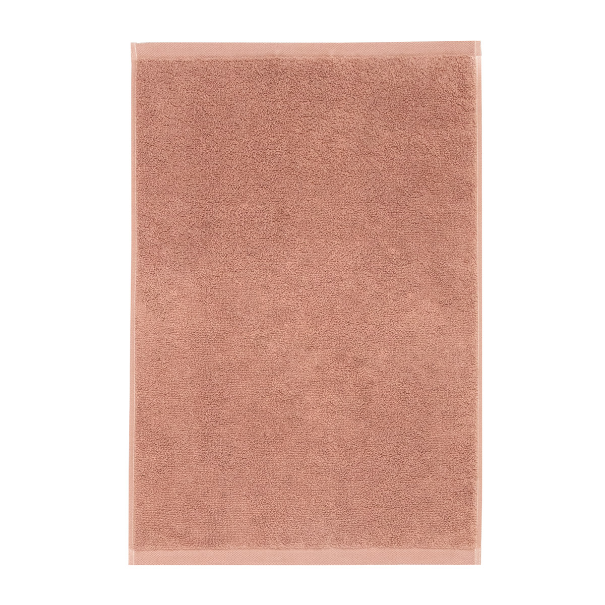 serviette de bain en  coton rose 40 x 60 cm