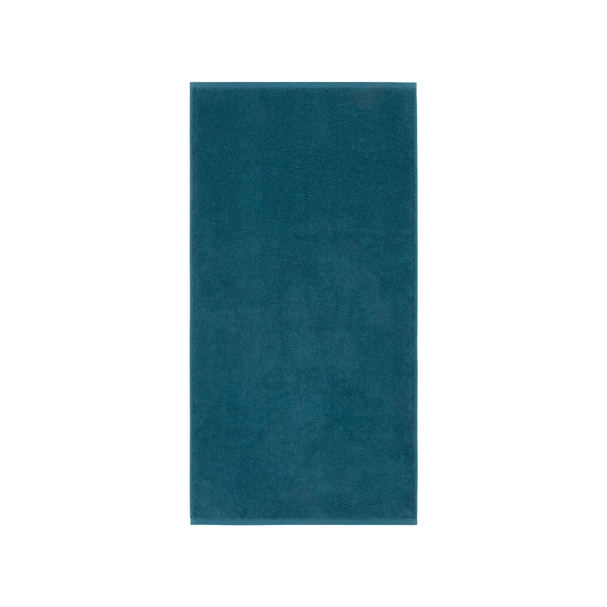serviette de bain en  coton bleu 70 x 140 cm