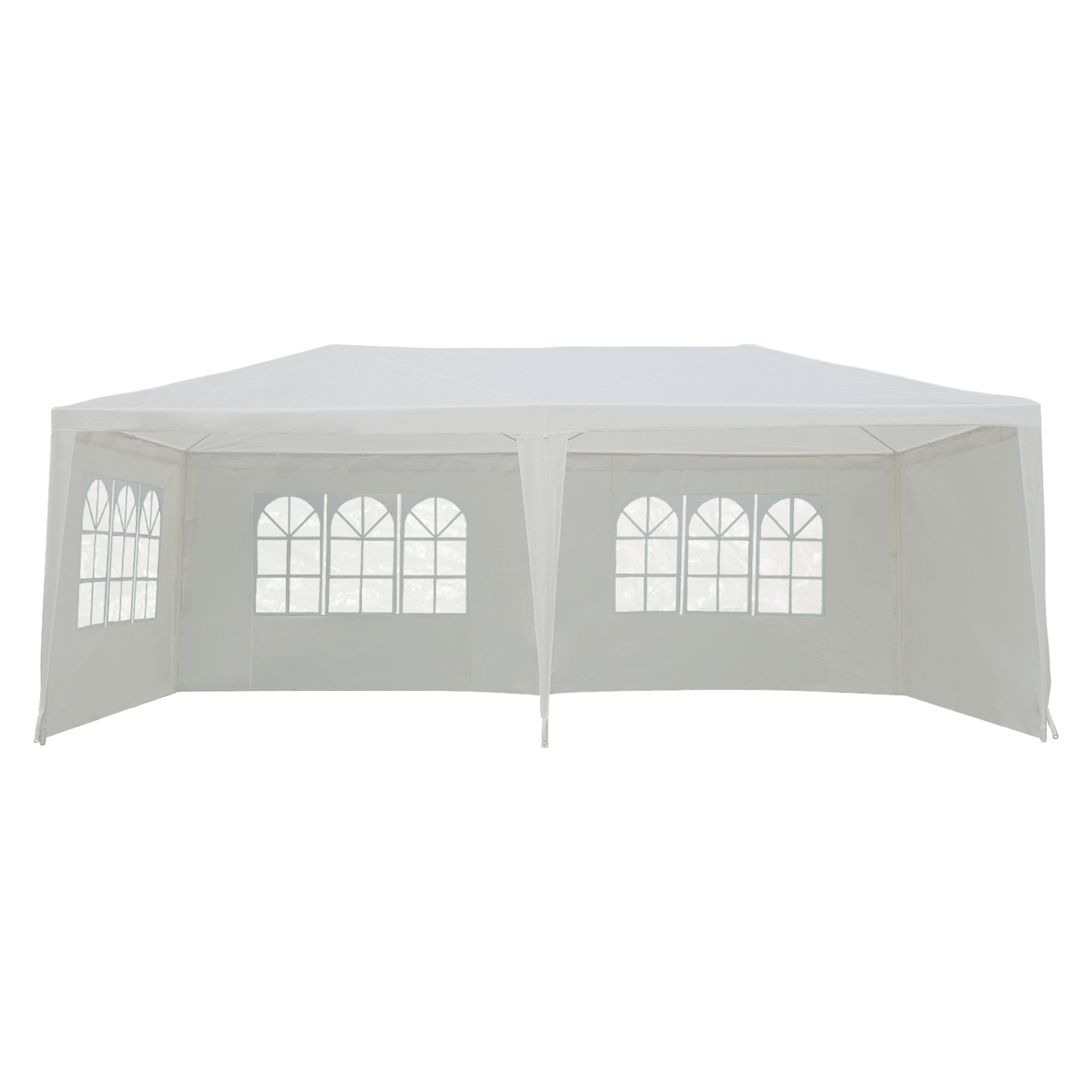 Tente de réception 3 × 6m blanche