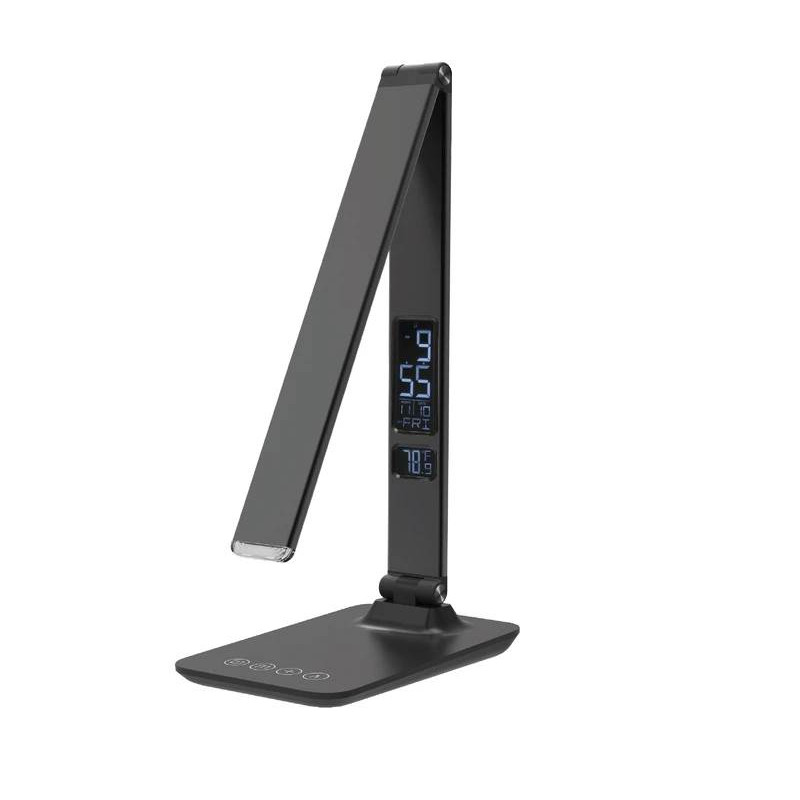 Lampe design en métal noir