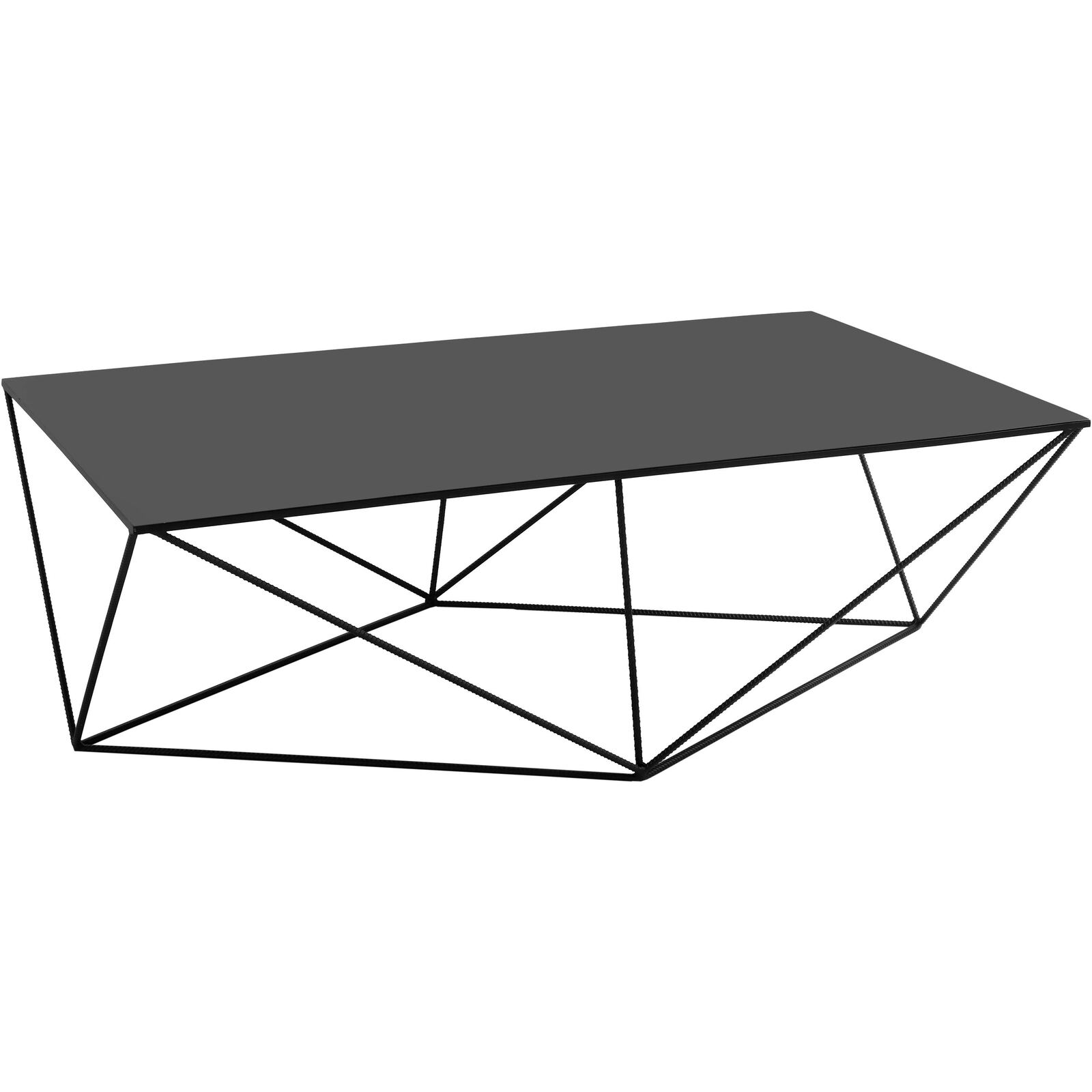 Table basse Métal Noir
