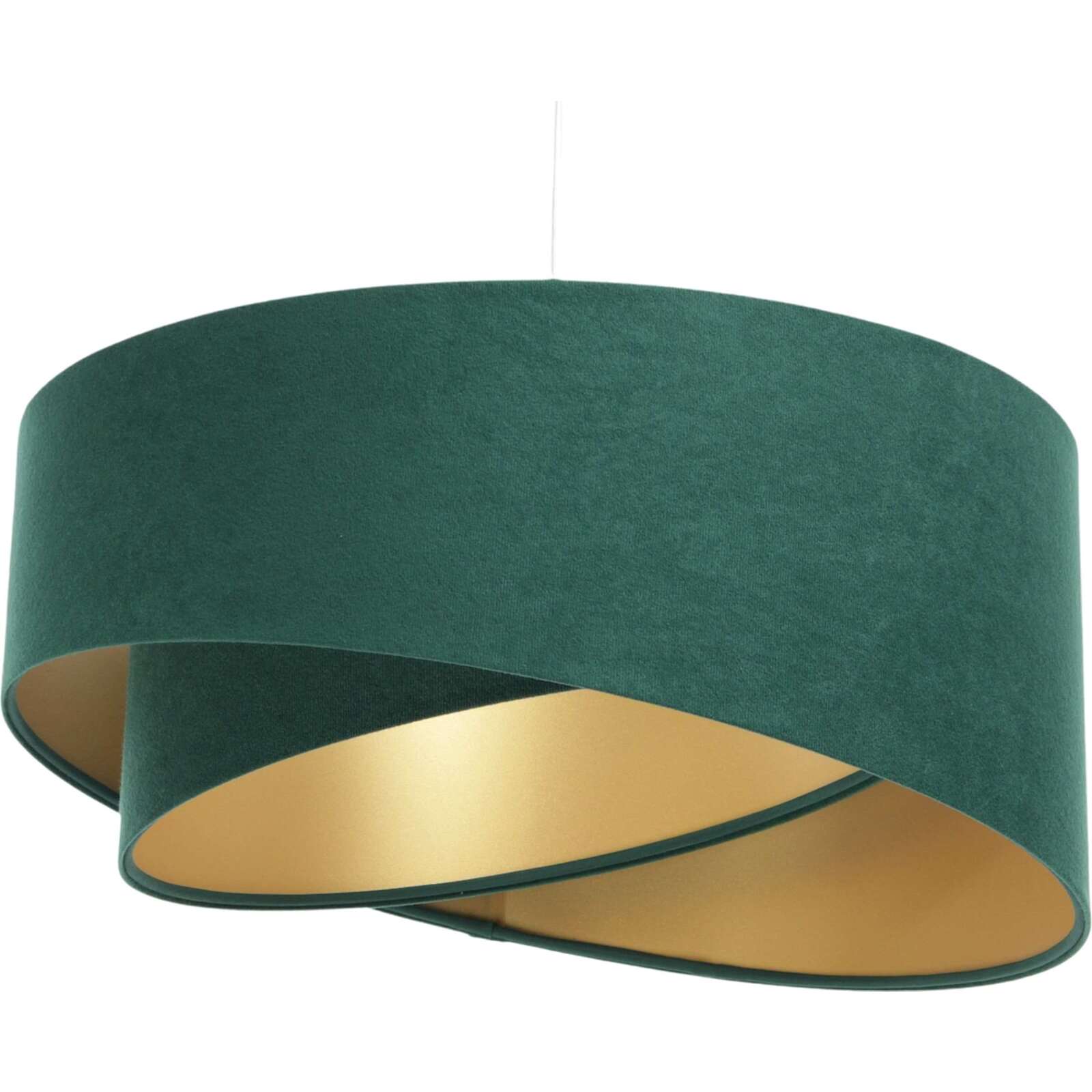 Suspension Tissu Vert 45x45x21 cm