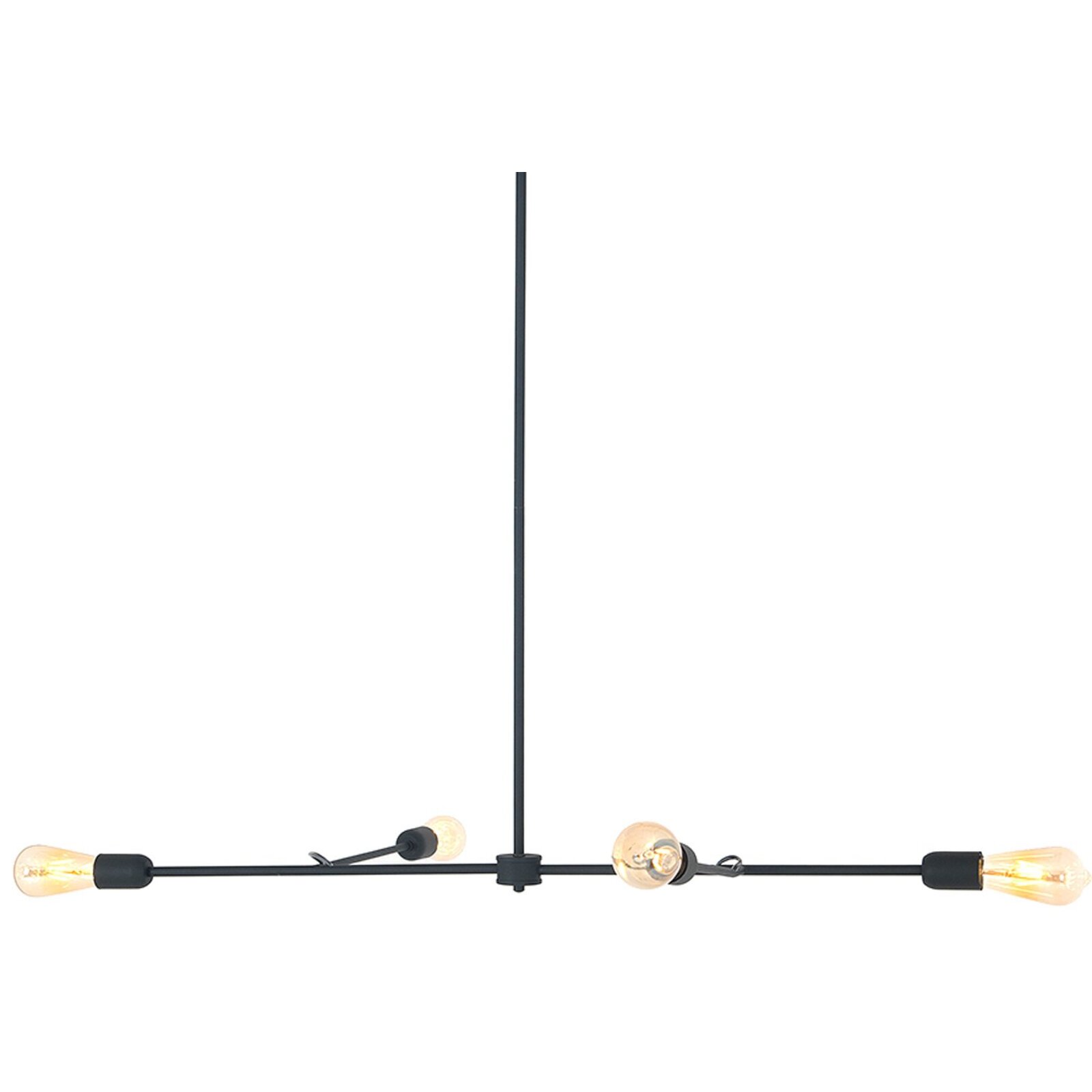 Suspension Acier Noir 117x92x86 cm