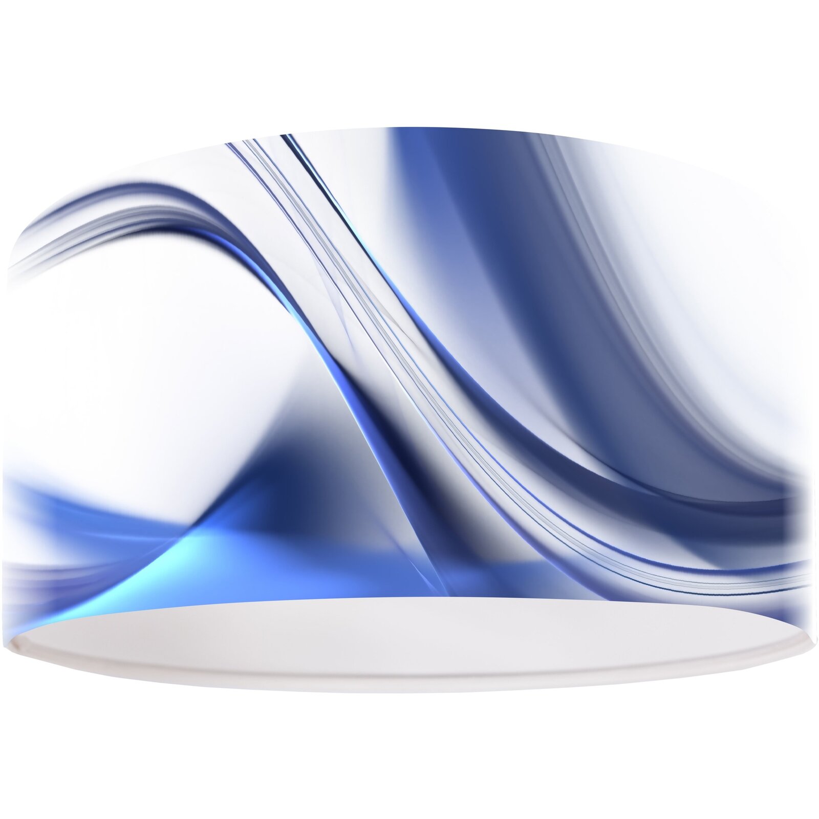 Suspension Tissu Bleu