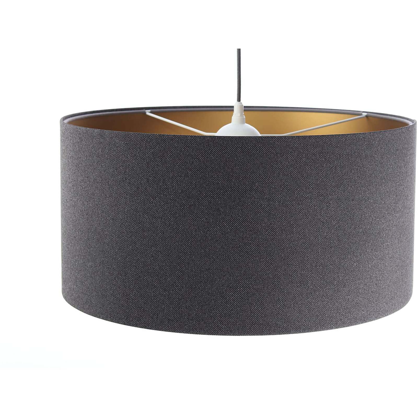 Suspension Tissu Gris