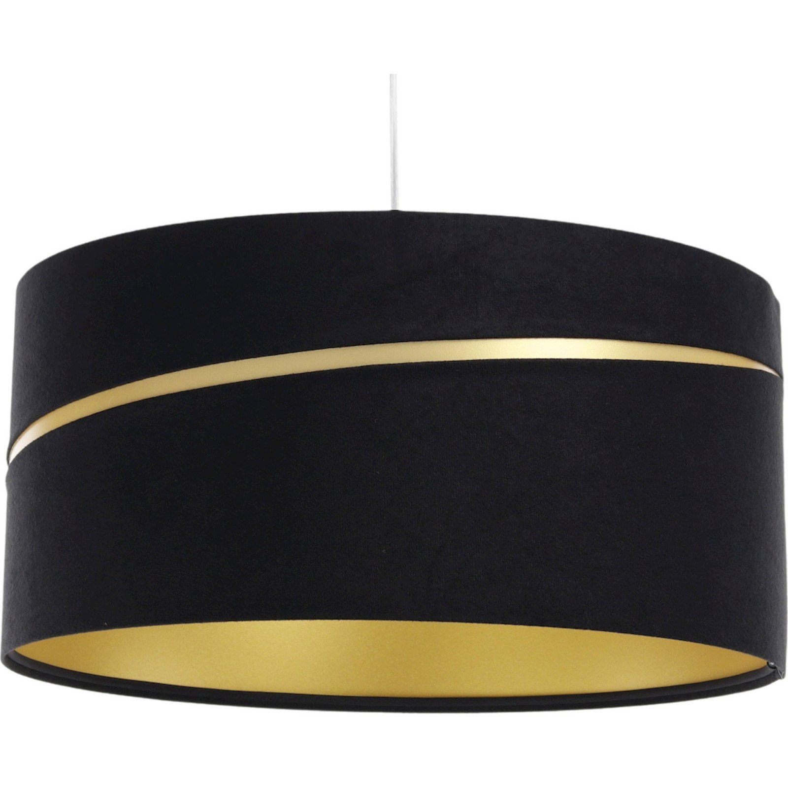 Suspension Tissu Noir