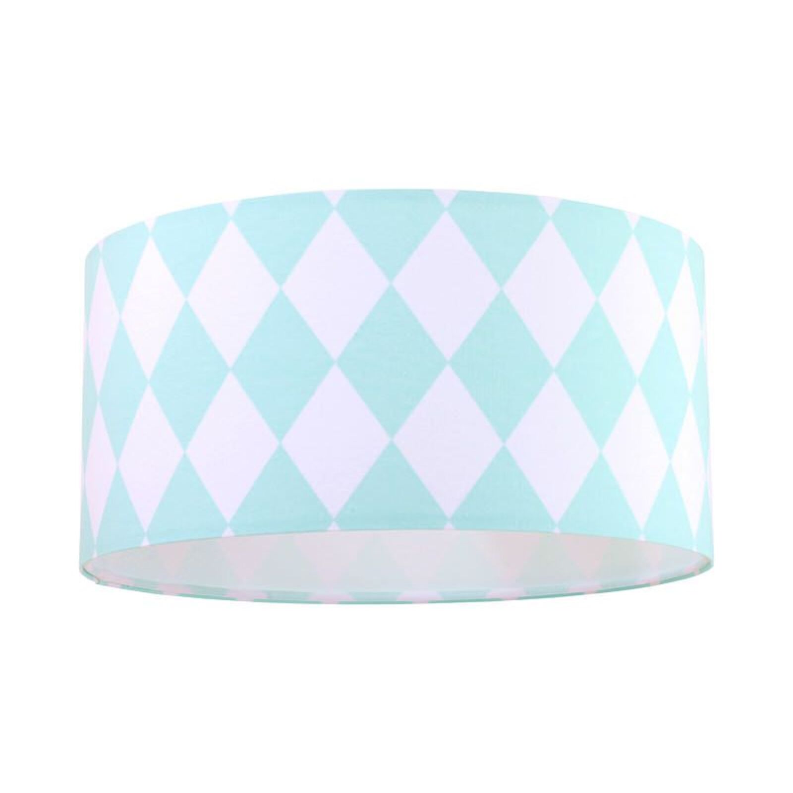 Suspension Tissu Bleu 40x40x102 cm