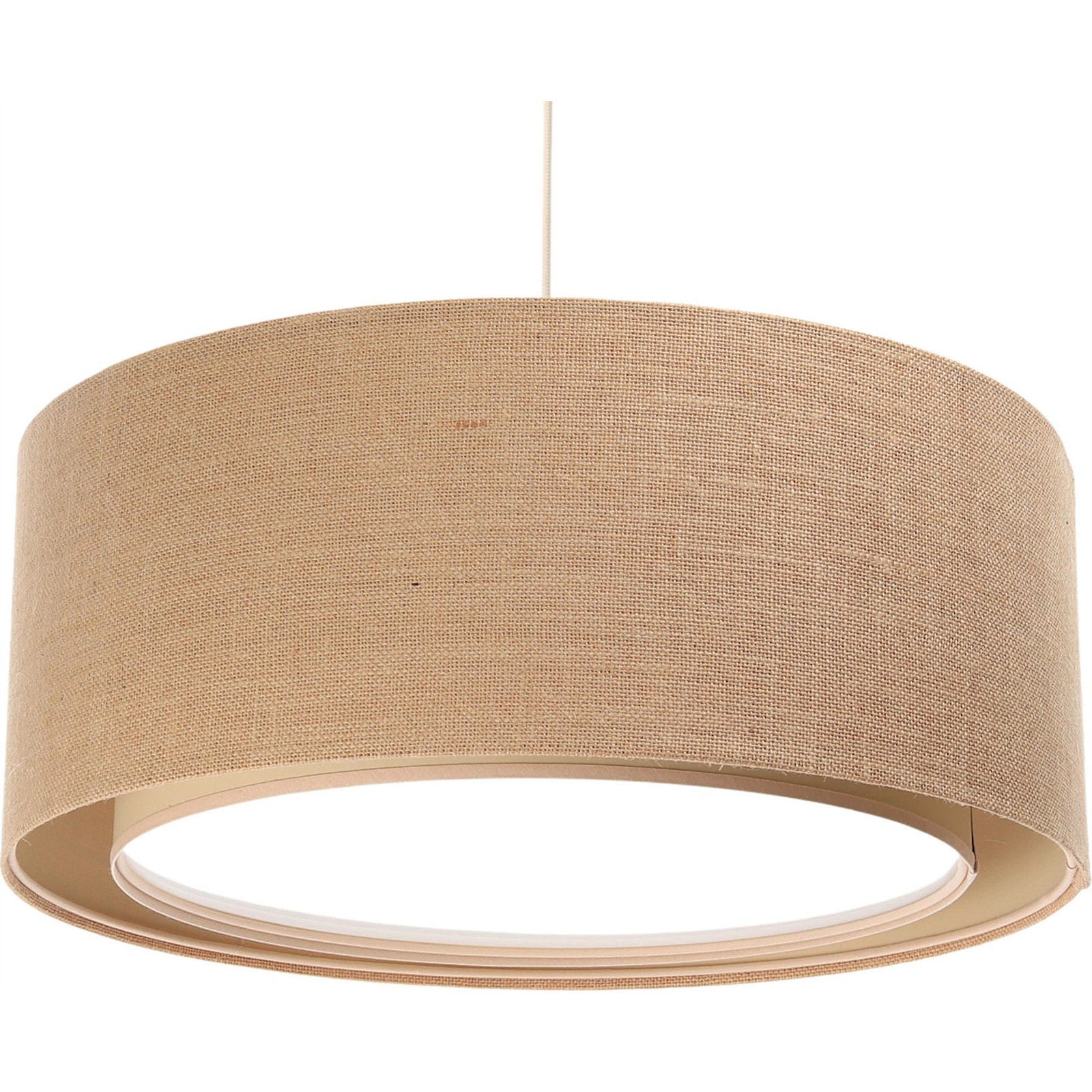 Suspension Jute Marron